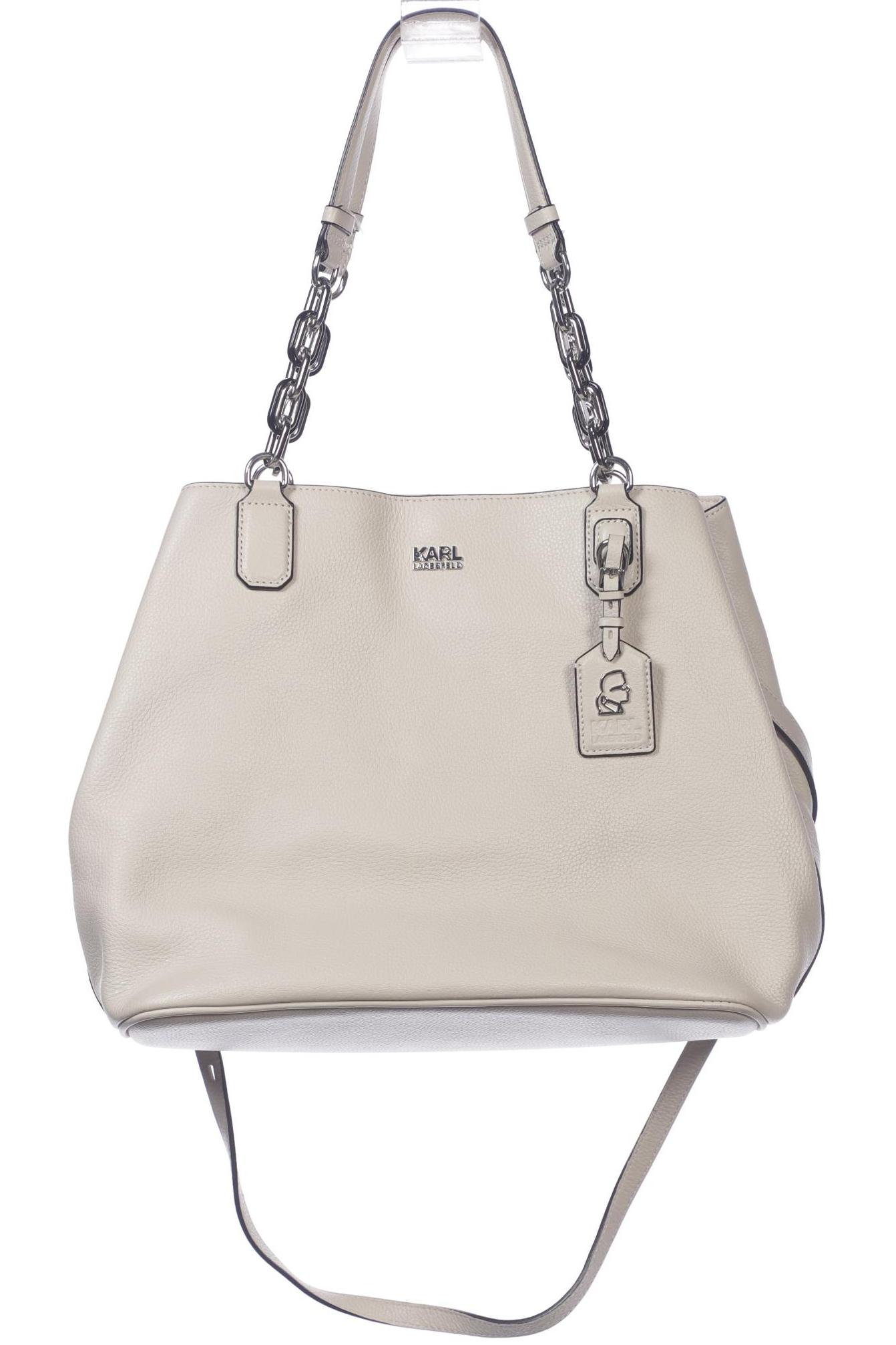

Karl by Karl Lagerfeld Damen Handtasche, cremeweiß, Gr.
