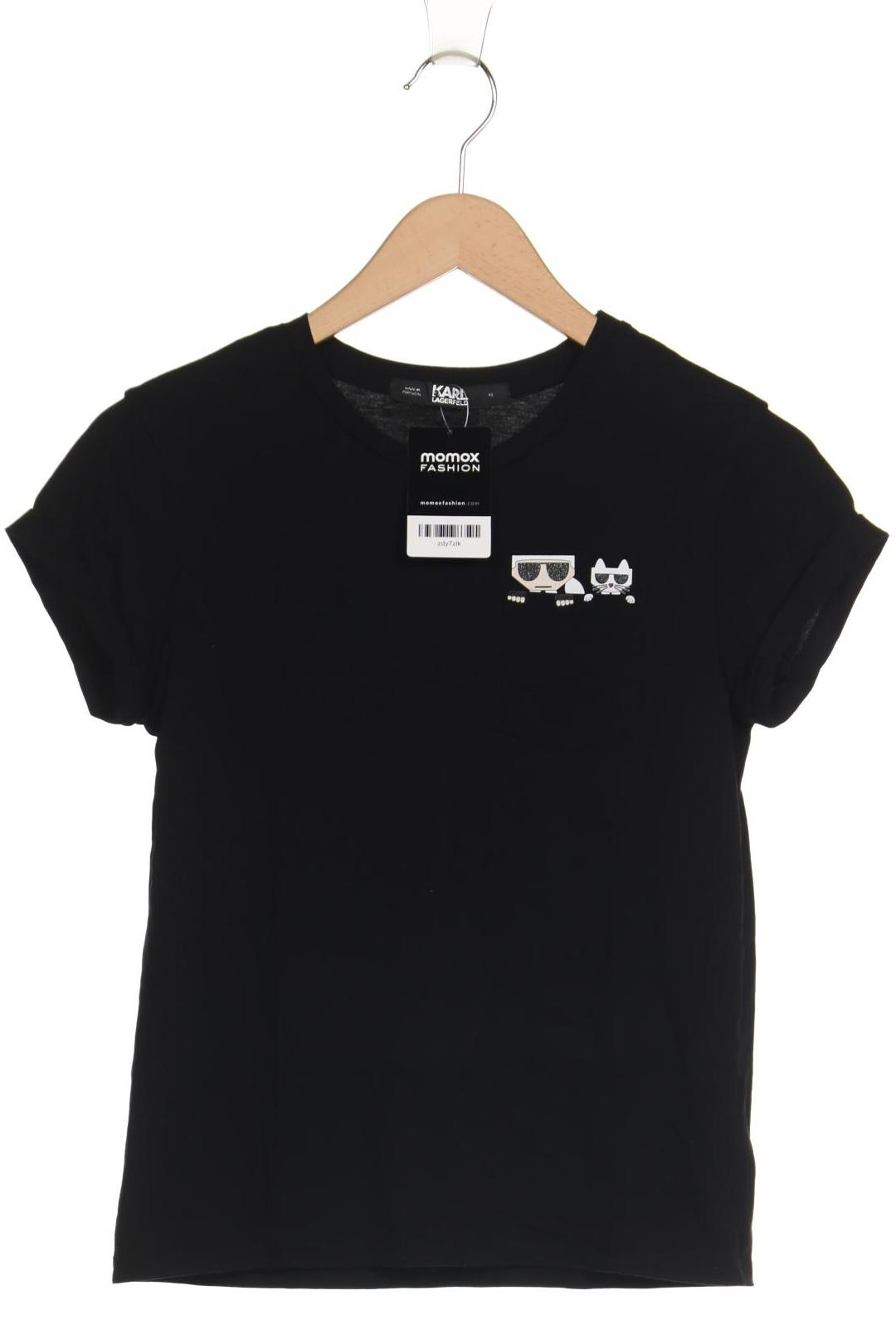 

Karl by Karl Lagerfeld Damen T-Shirt, schwarz, Gr. 34