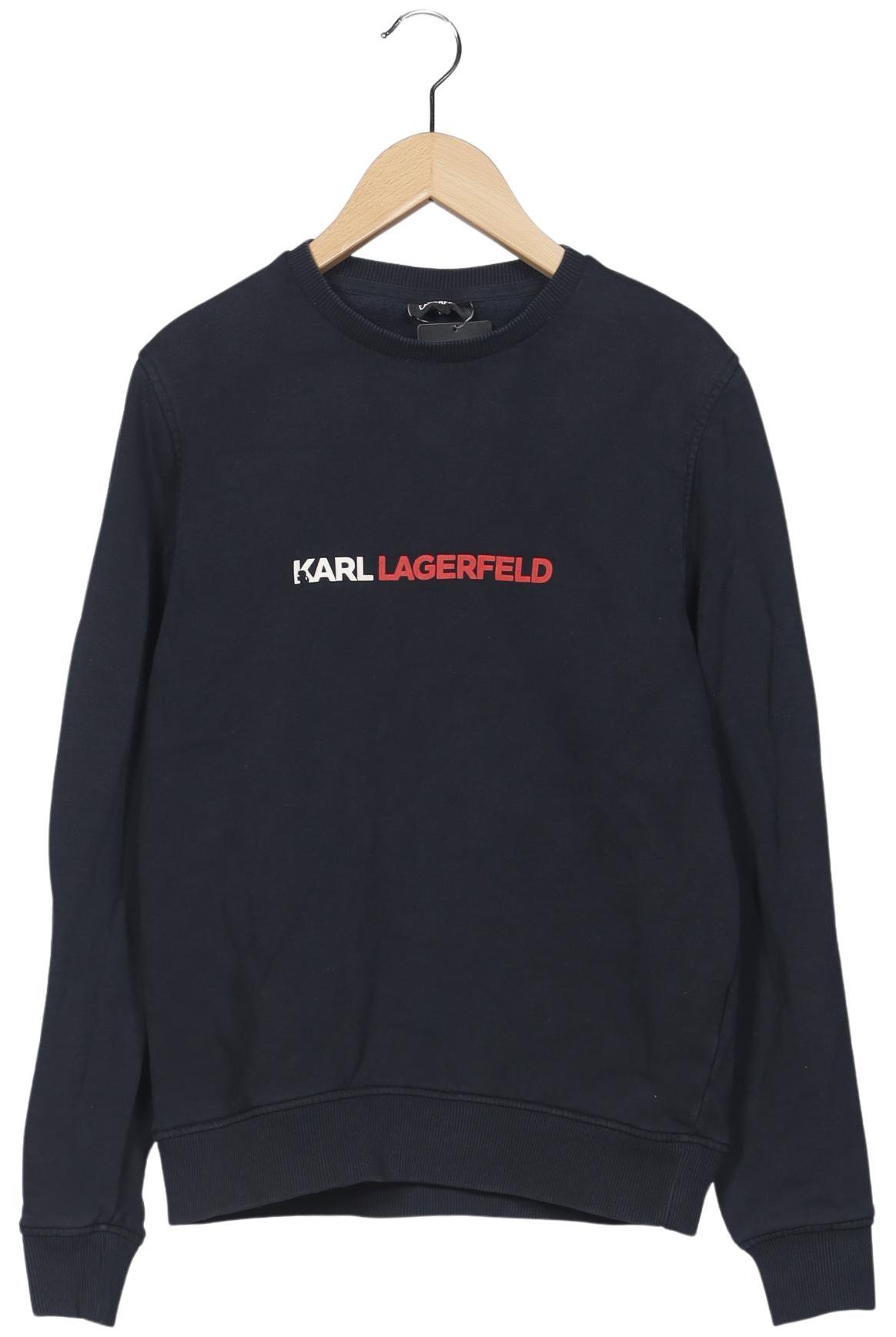

Karl by Karl Lagerfeld Herren Sweatshirt, marineblau, Gr. 46