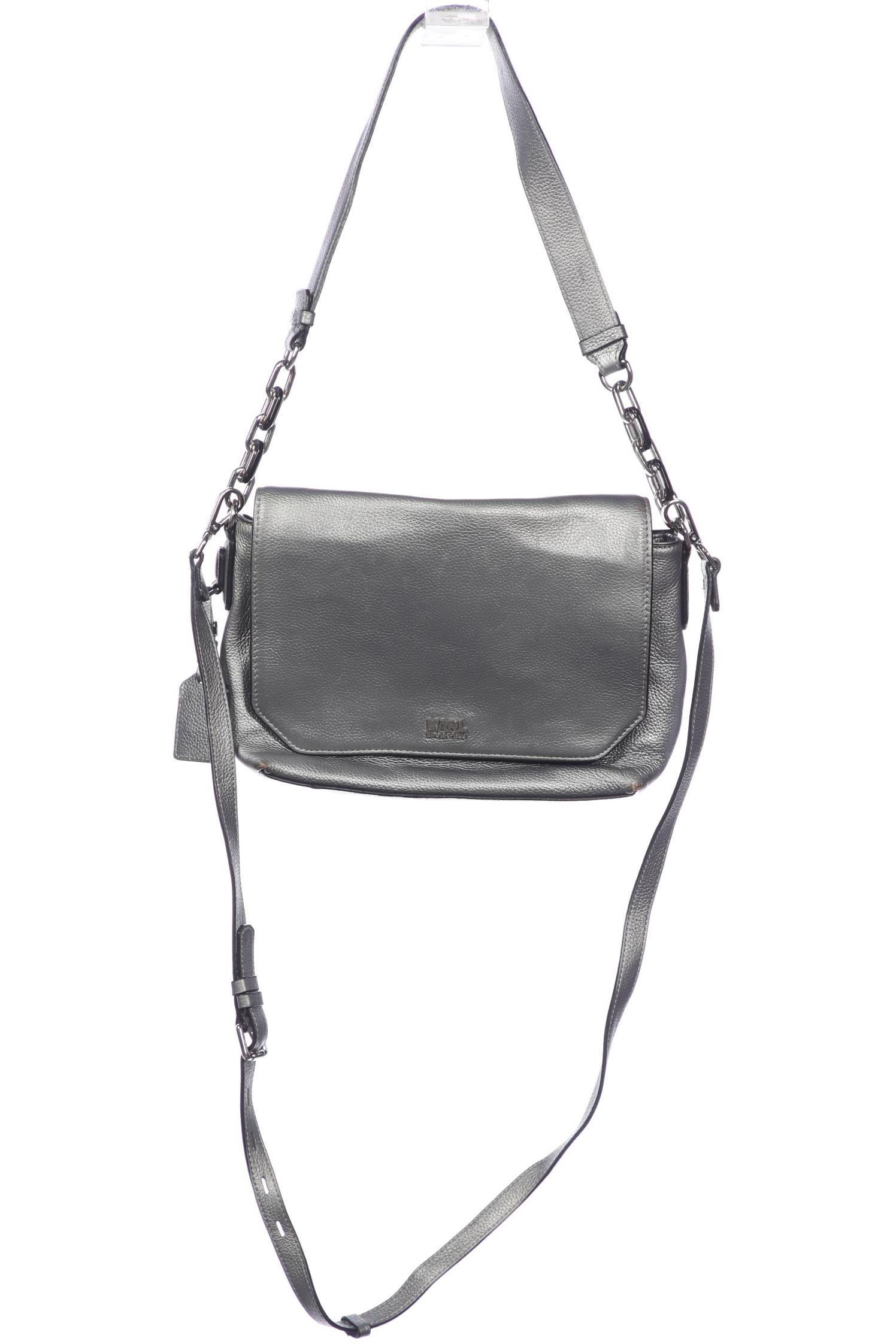 

Karl by Karl Lagerfeld Damen Handtasche, silber, Gr.