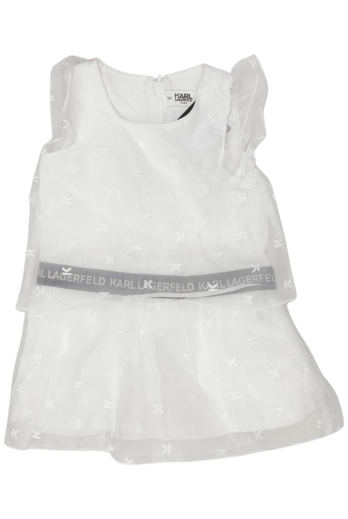 

Karl by Karl Lagerfeld Mädchen Kleid, weiß, Gr. 74