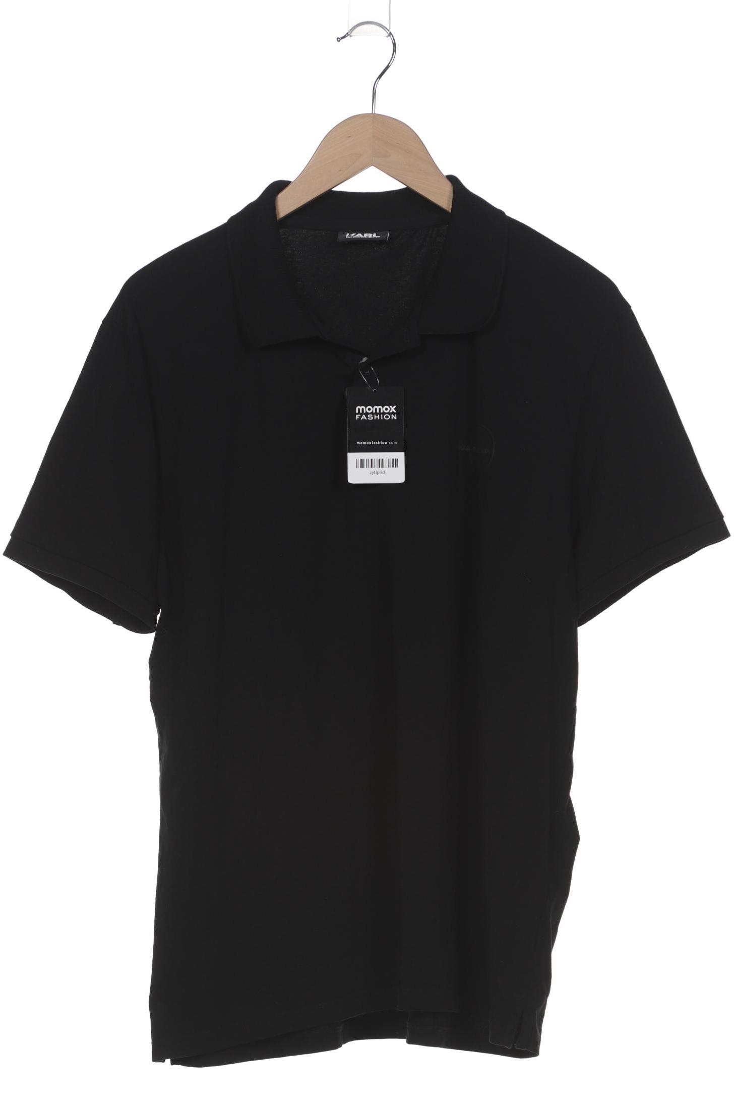 

Karl by Karl Lagerfeld Herren Poloshirt, schwarz, Gr. 56