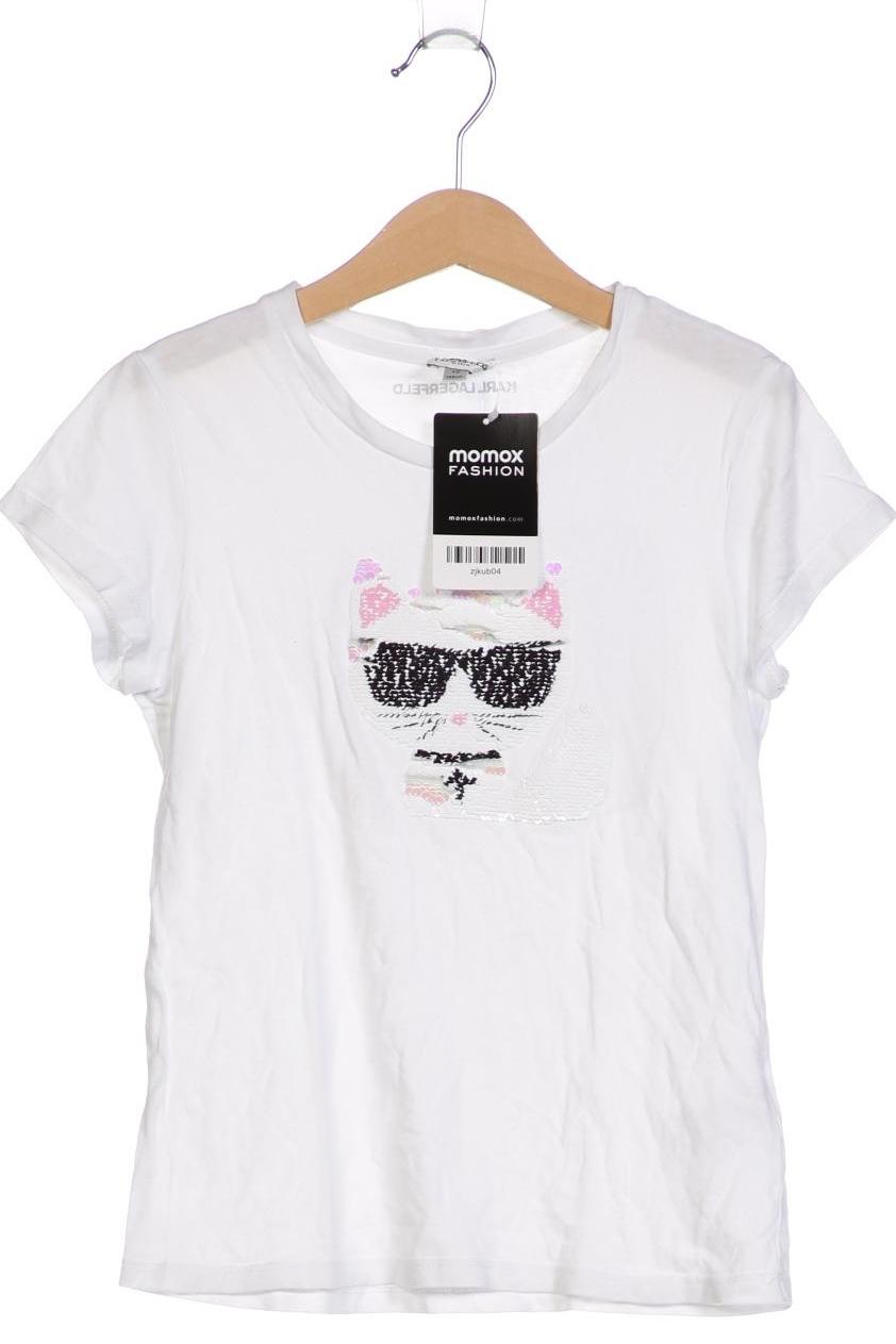 

Karl by Karl Lagerfeld Damen T-Shirt, weiß, Gr. 134