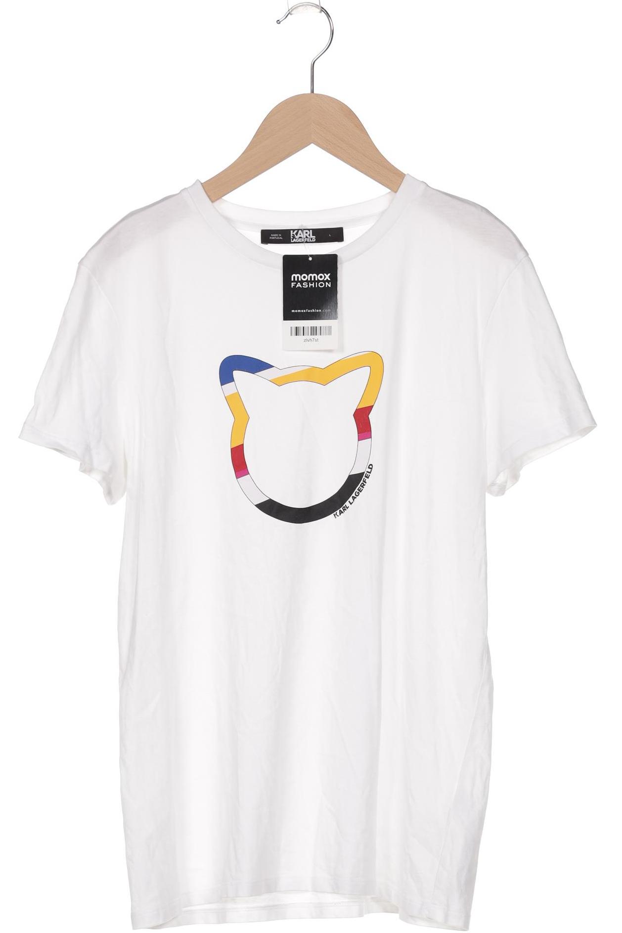 

Karl by Karl Lagerfeld Damen T-Shirt, weiß, Gr. 42