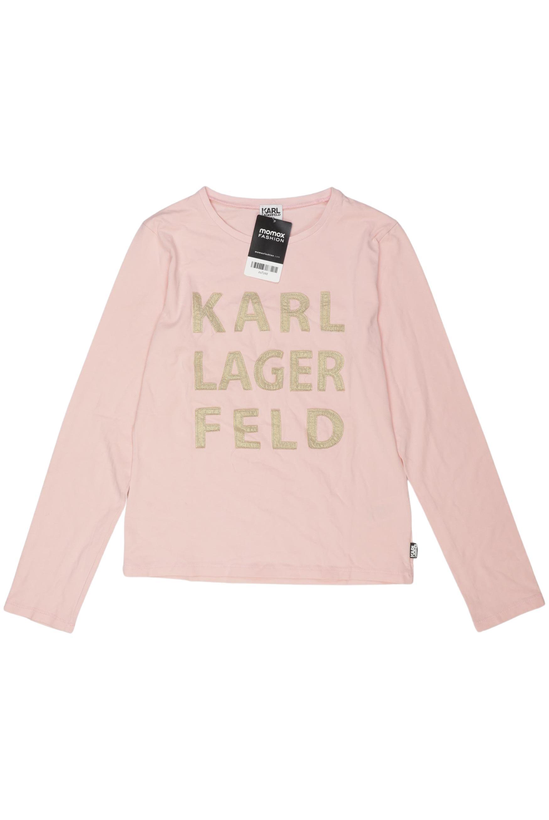 

Karl by Karl Lagerfeld Mädchen Langarmshirt, pink, Gr. 164