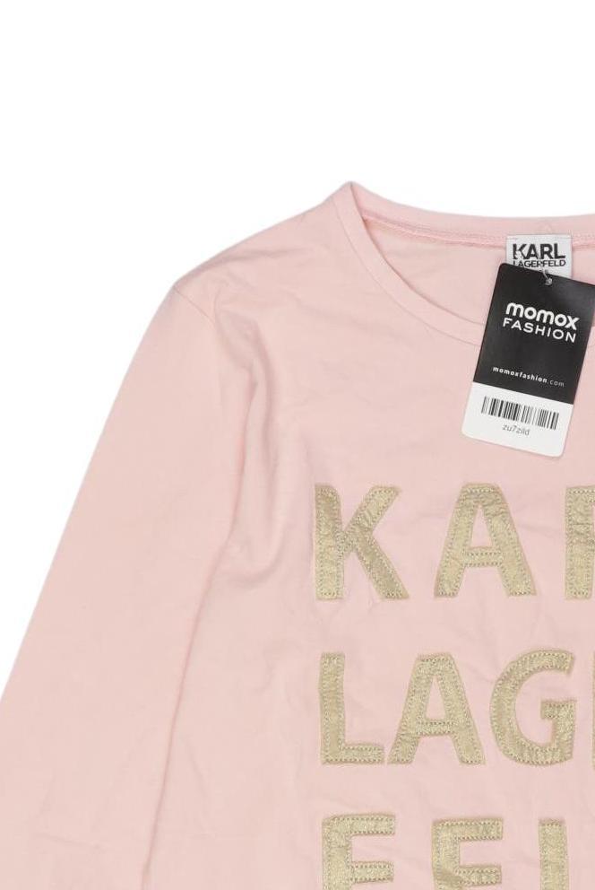 Thumbnail - Karl by Karl Lagerfeld Mädchen Langarmshirt, pink, Gr. 164