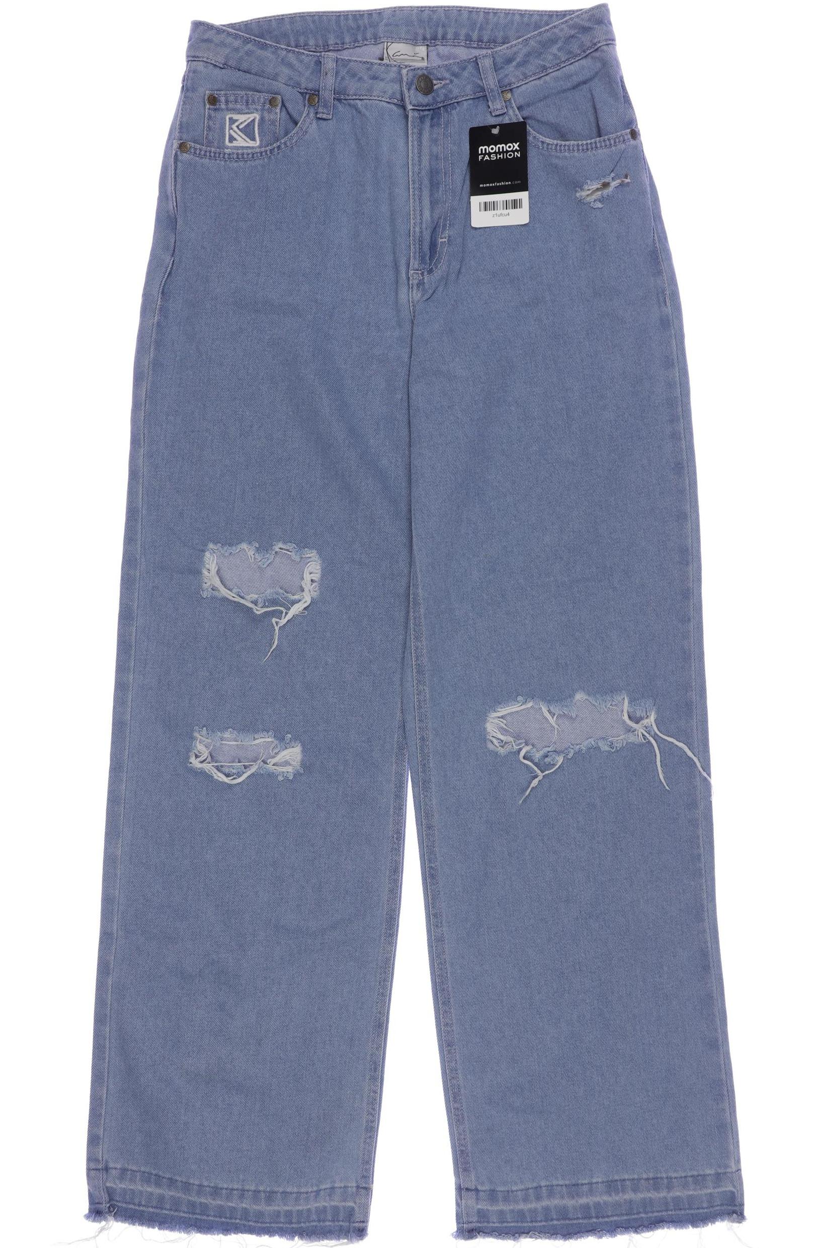

Karl Kani Damen Jeans, blau, Gr. 0