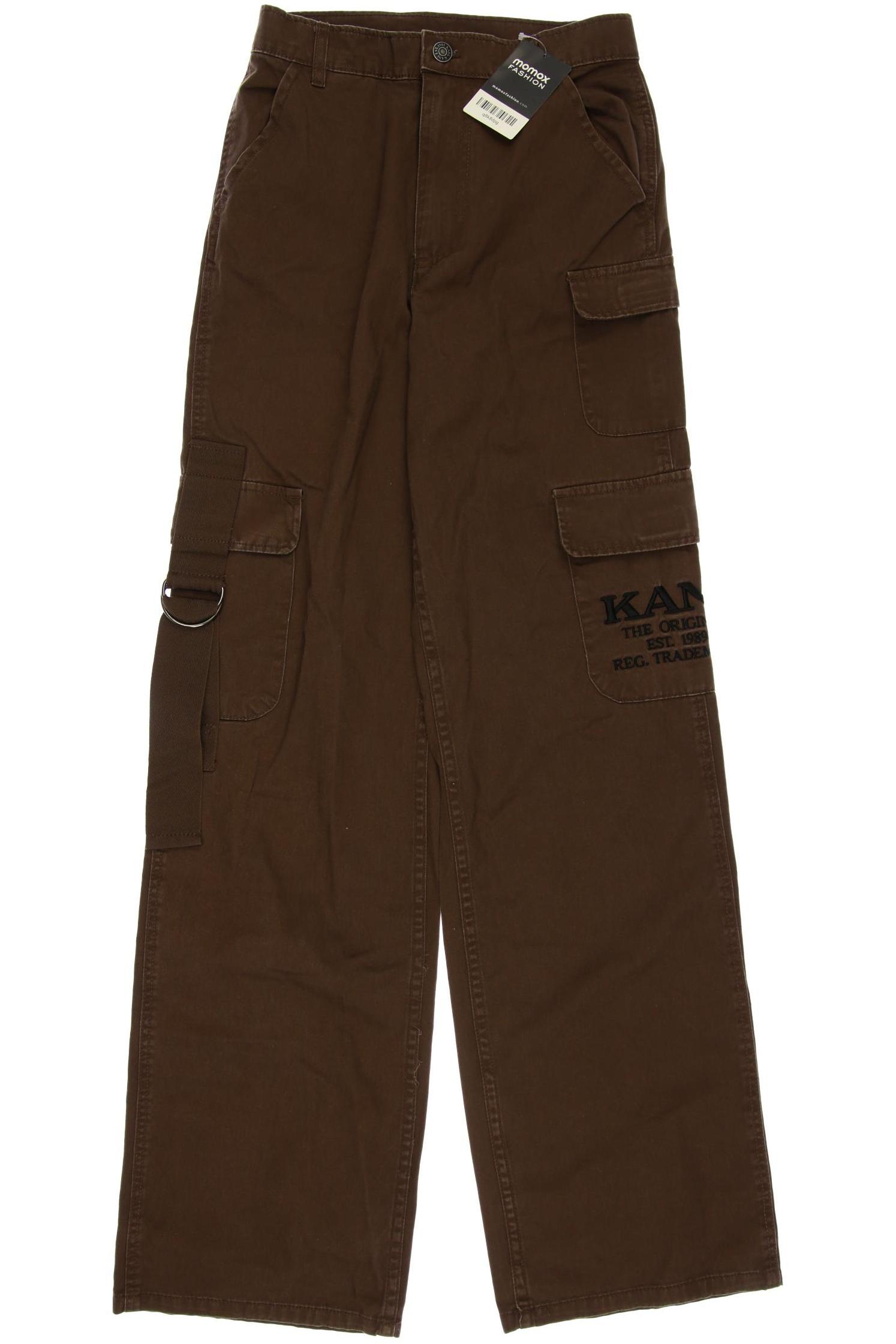 

Karl Kani Damen Stoffhose, braun, Gr. 0