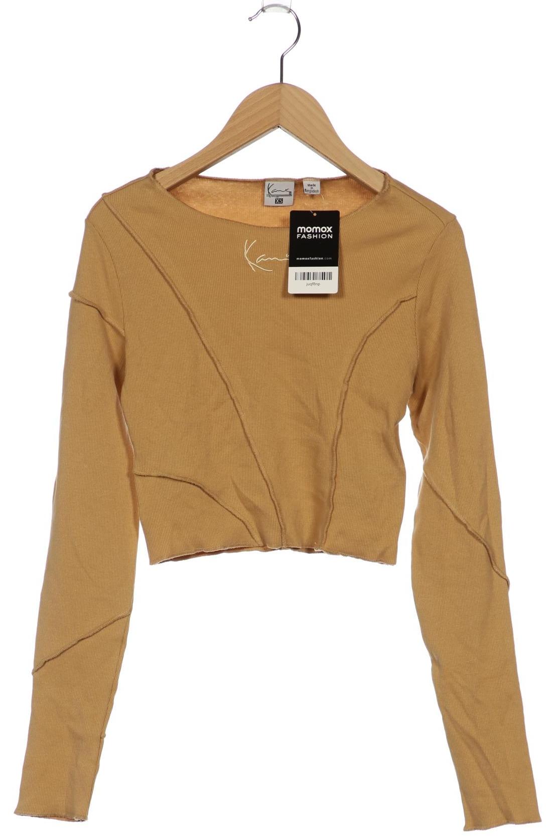 

Karl Kani Damen Langarmshirt, beige, Gr. 34
