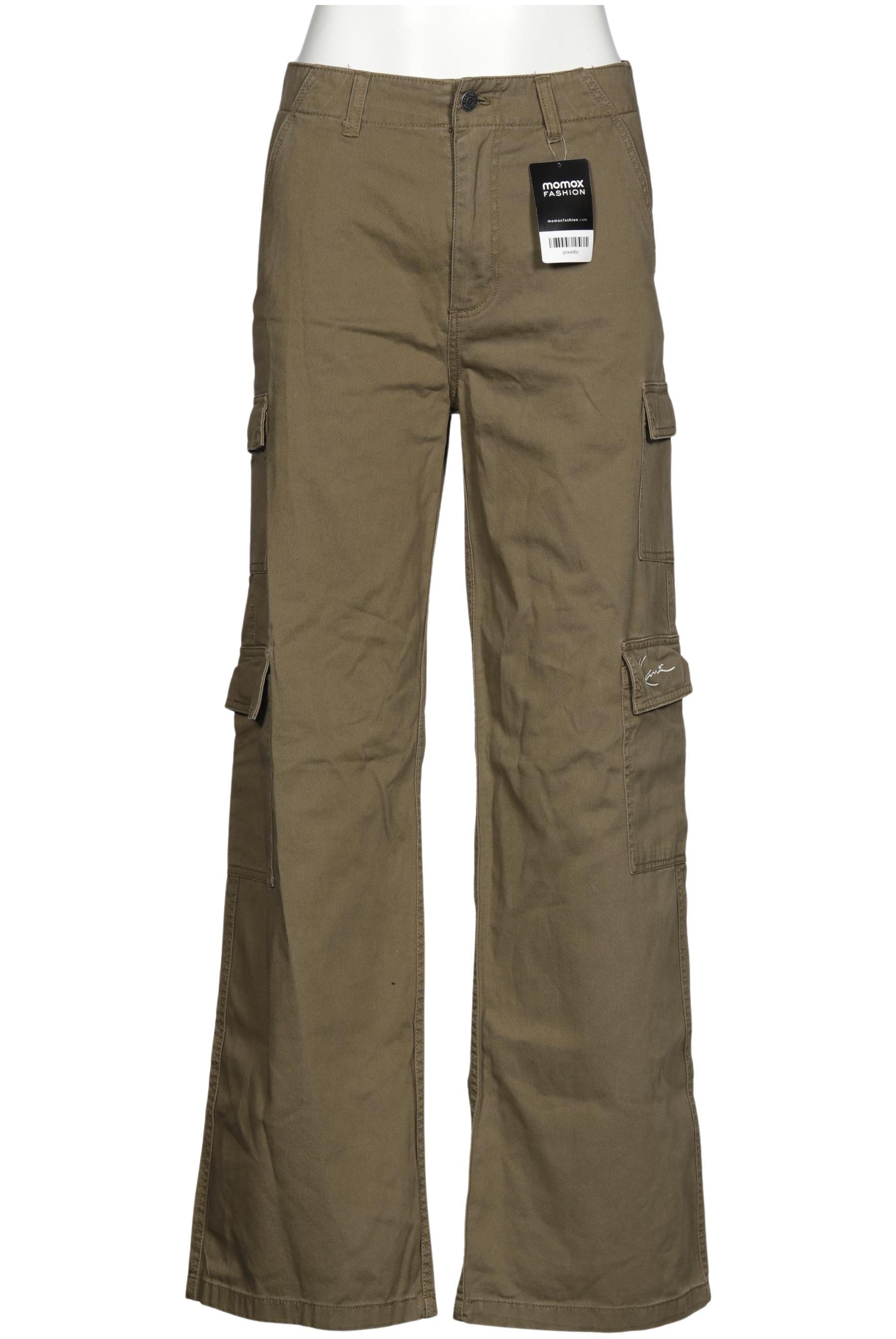 

Karl Kani Damen Stoffhose, grün, Gr. 0