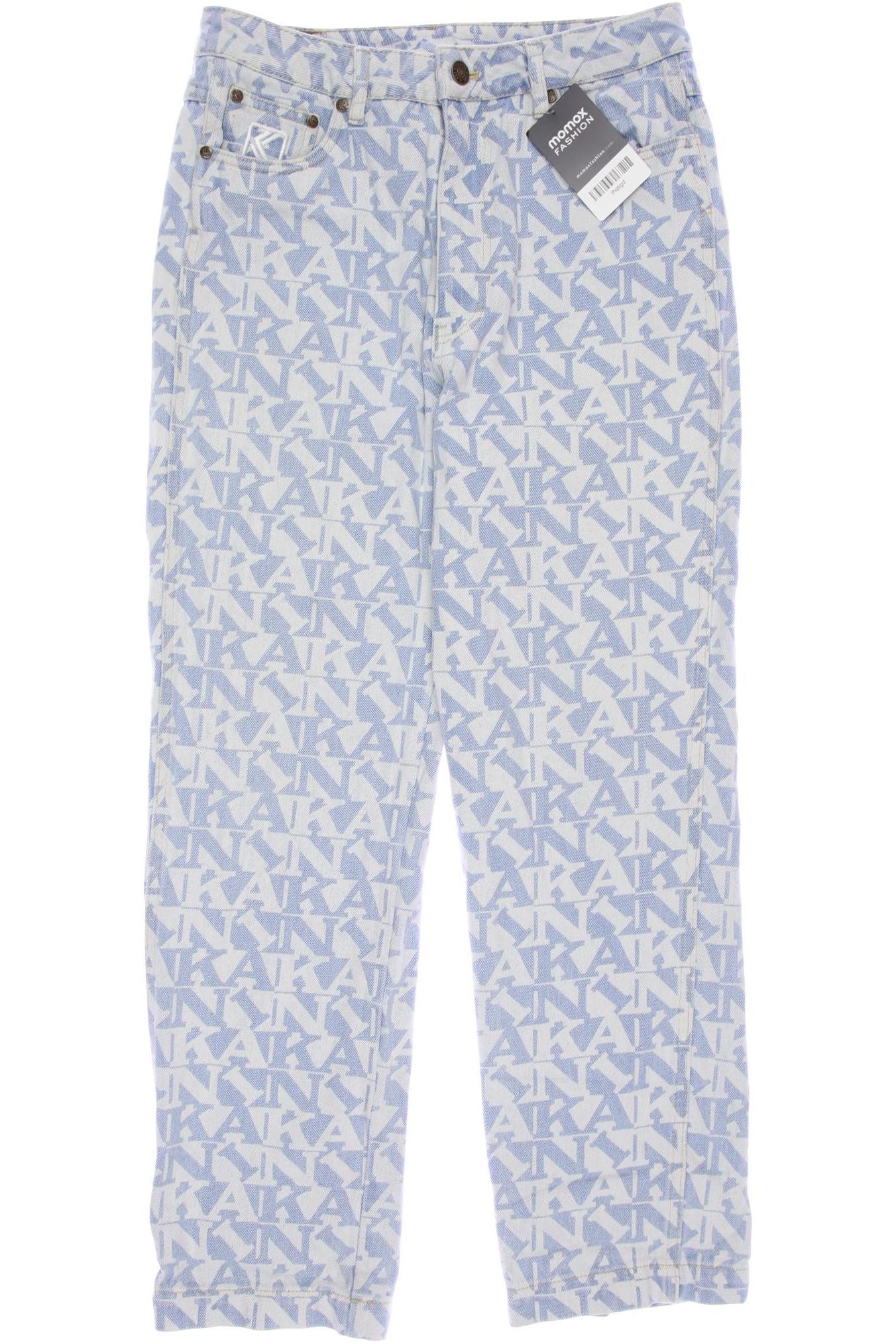 

Karl Kani Damen Jeans, hellblau, Gr. 0