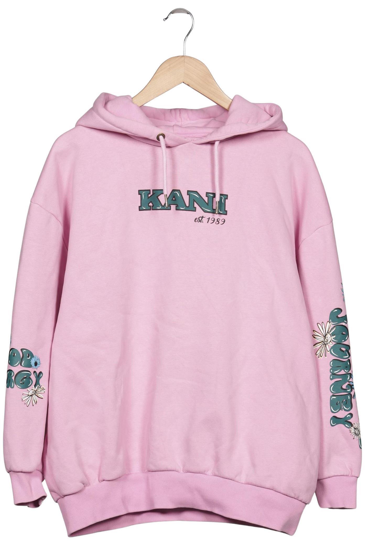 

Karl Kani Damen Kapuzenpullover, pink, Gr. 42