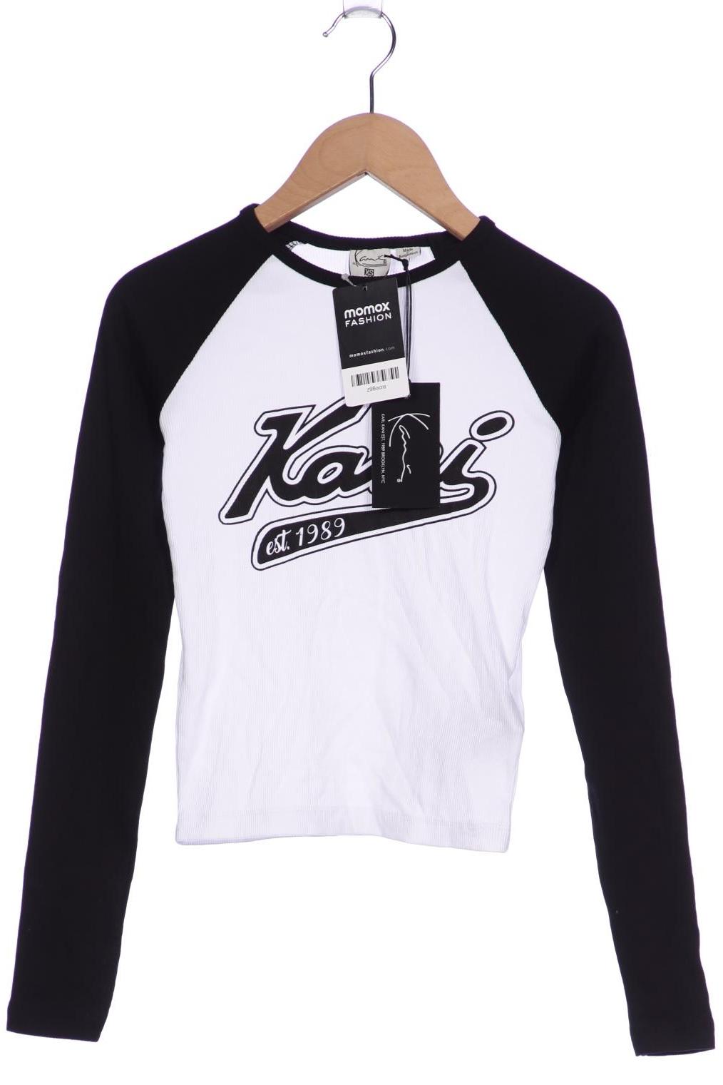 

Karl Kani Damen Langarmshirt, weiß, Gr. 34