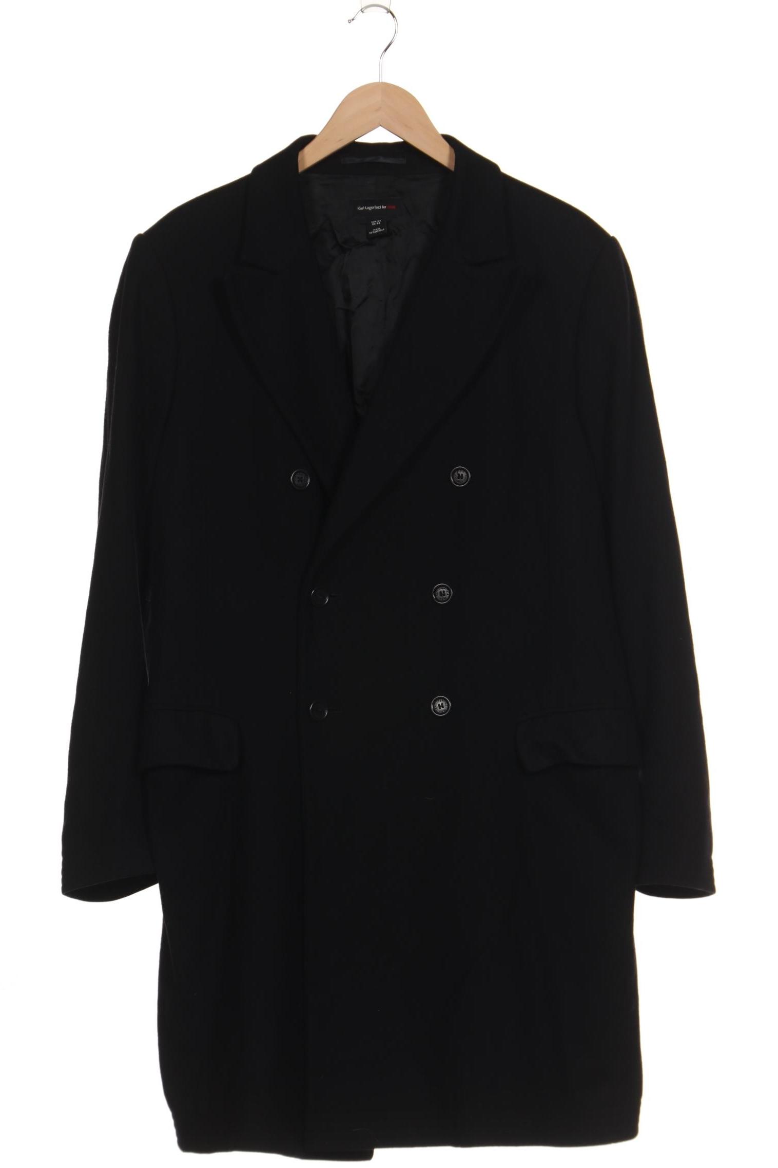 

Karl Lagerfeld by H&M Herren Mantel, schwarz, Gr. 54