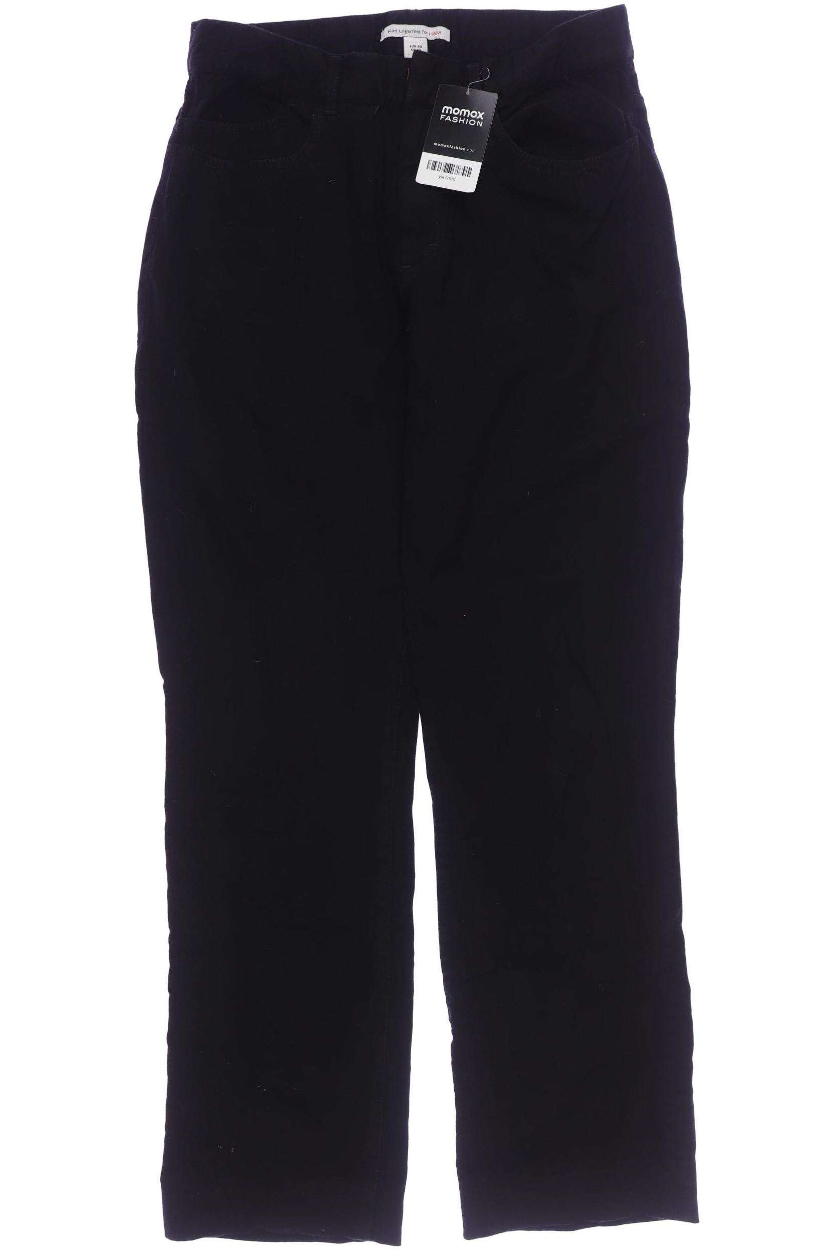 

Karl Lagerfeld by H&M Damen Stoffhose, schwarz, Gr. 40