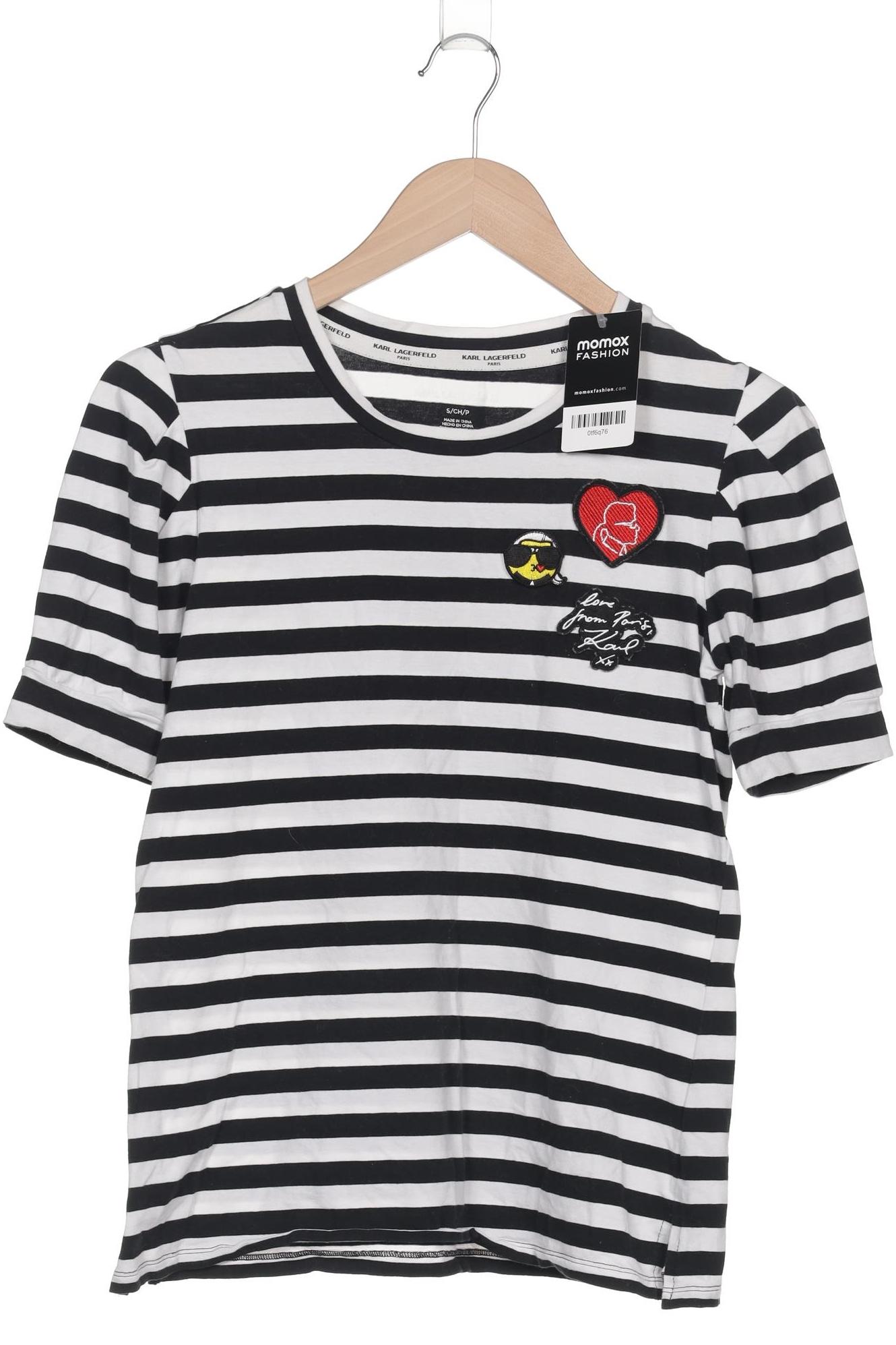 

Karl Lagerfeld Damen T-Shirt, schwarz, Gr. 36