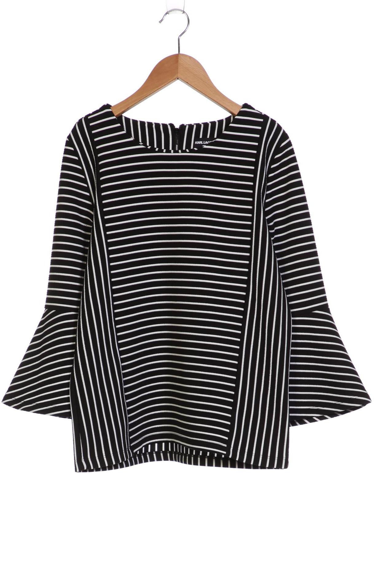 

Karl Lagerfeld Damen Langarmshirt, schwarz, Gr. 38