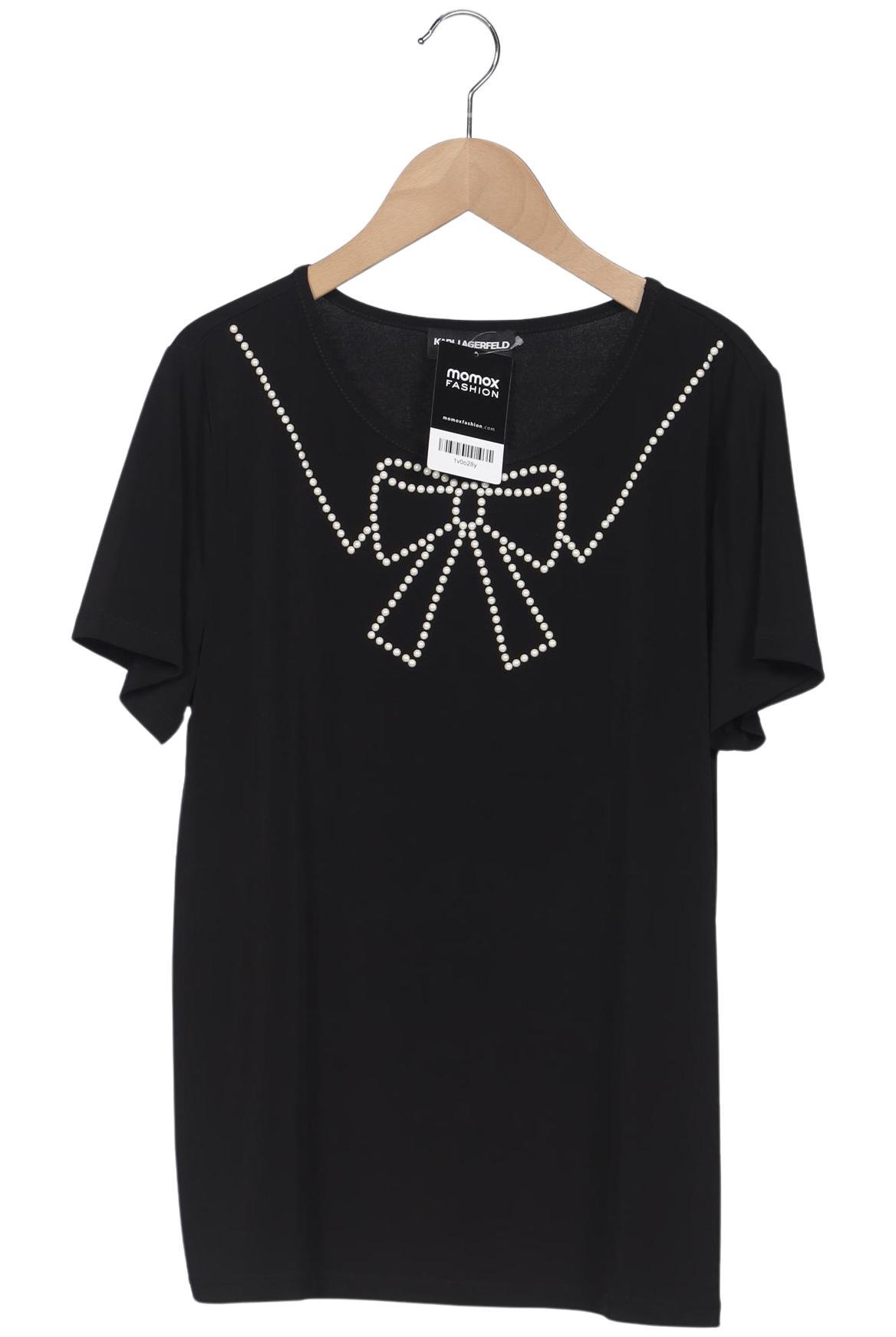 

Karl Lagerfeld Damen T-Shirt, schwarz, Gr. 38