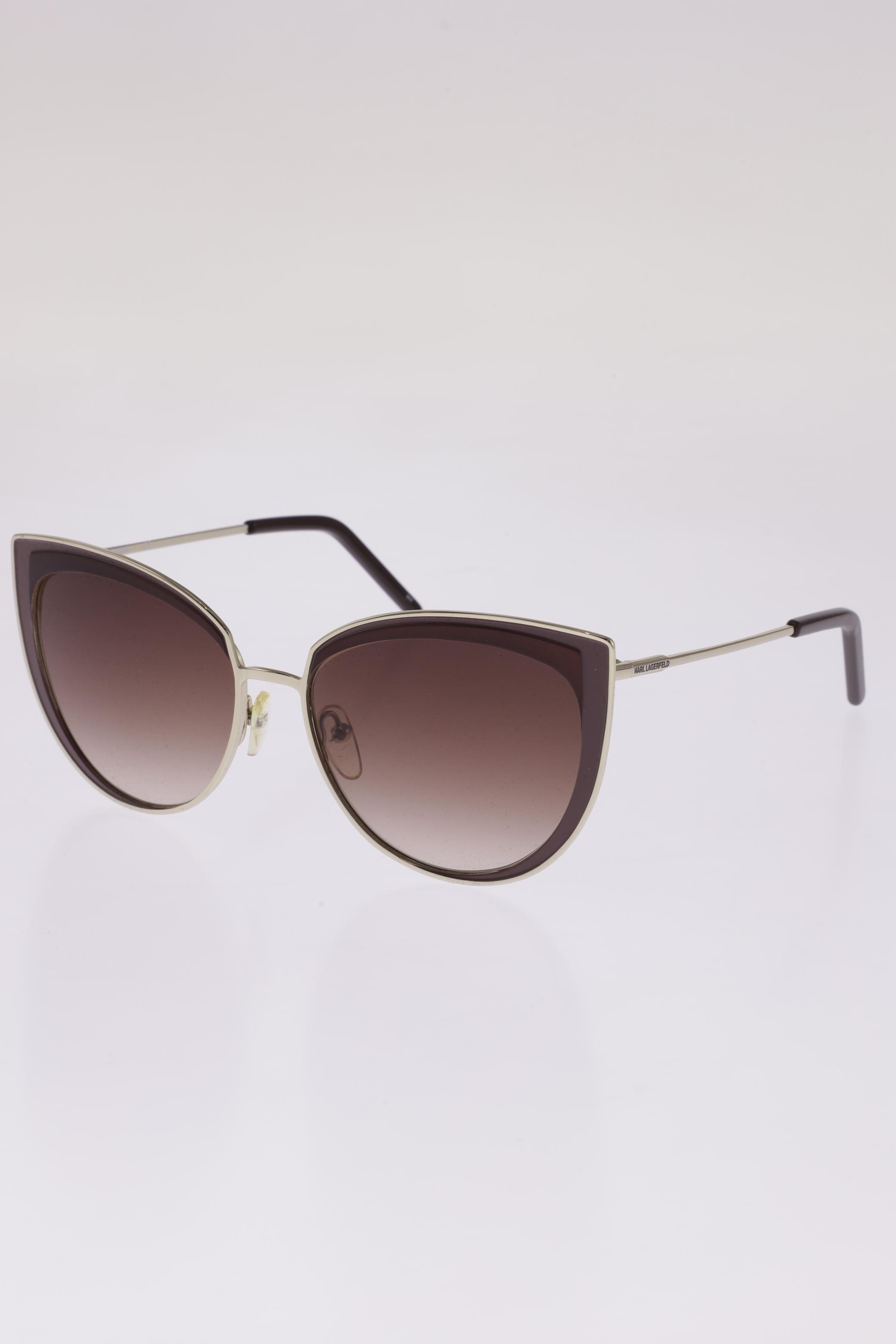 

Karl Lagerfeld Damen Sonnenbrille, braun, Gr.
