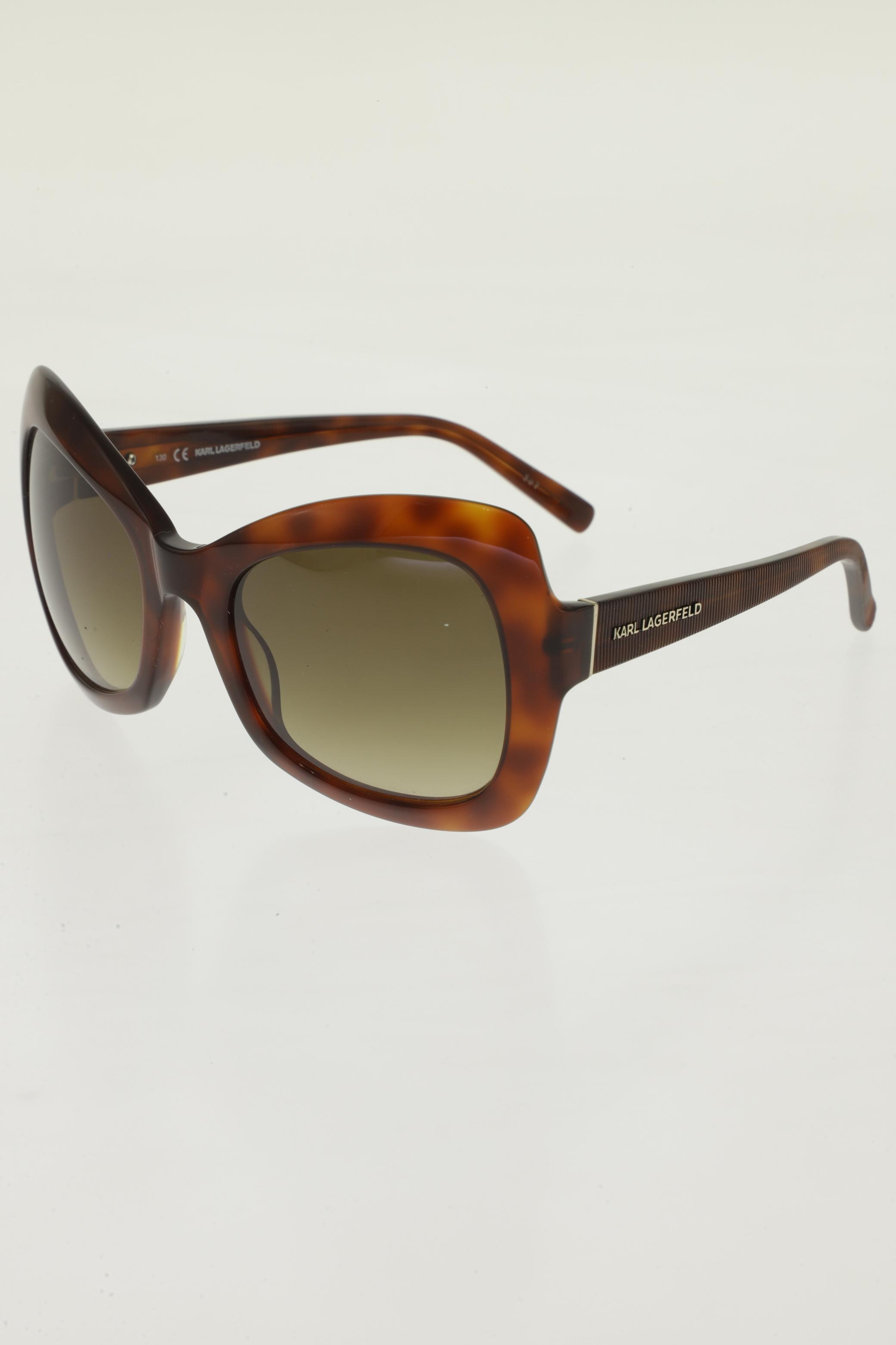 

Karl Lagerfeld Damen Sonnenbrille, braun, Gr.