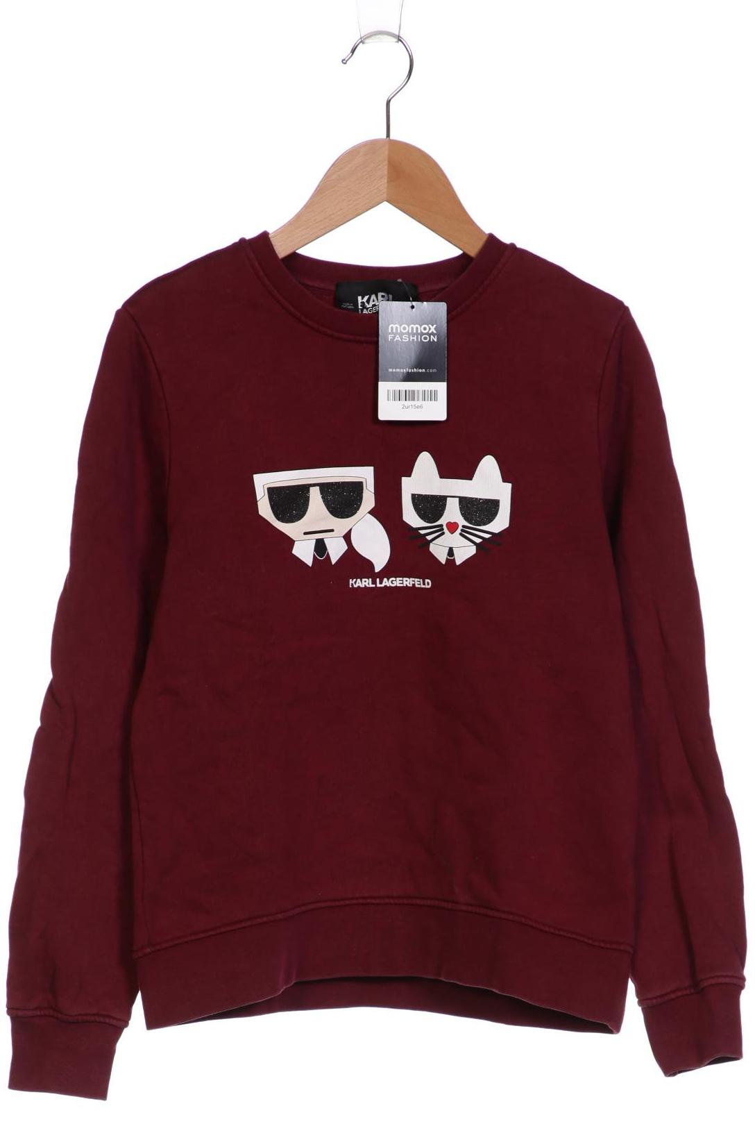 

Karl Lagerfeld Damen Sweatshirt, bordeaux, Gr. 34
