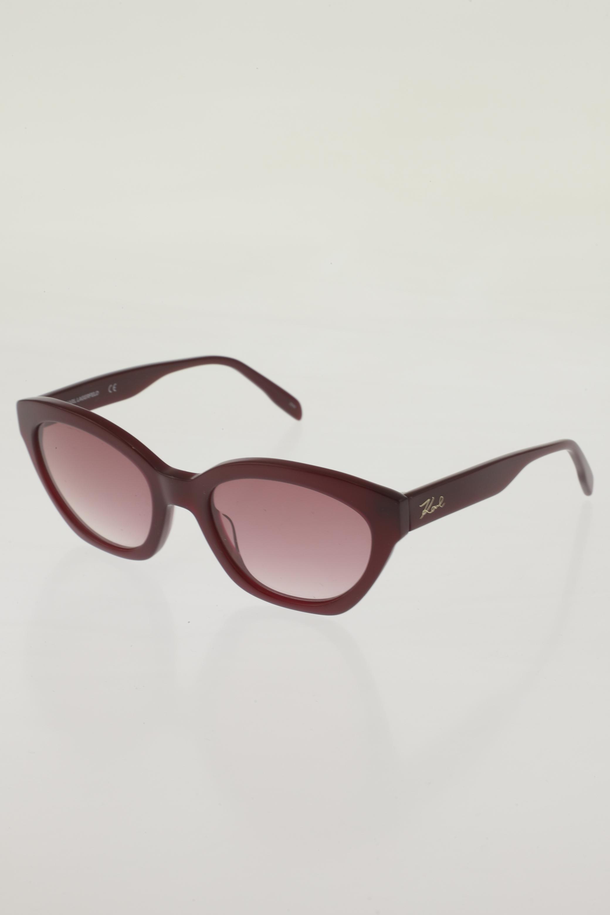 

Karl Lagerfeld Damen Sonnenbrille, bordeaux, Gr.