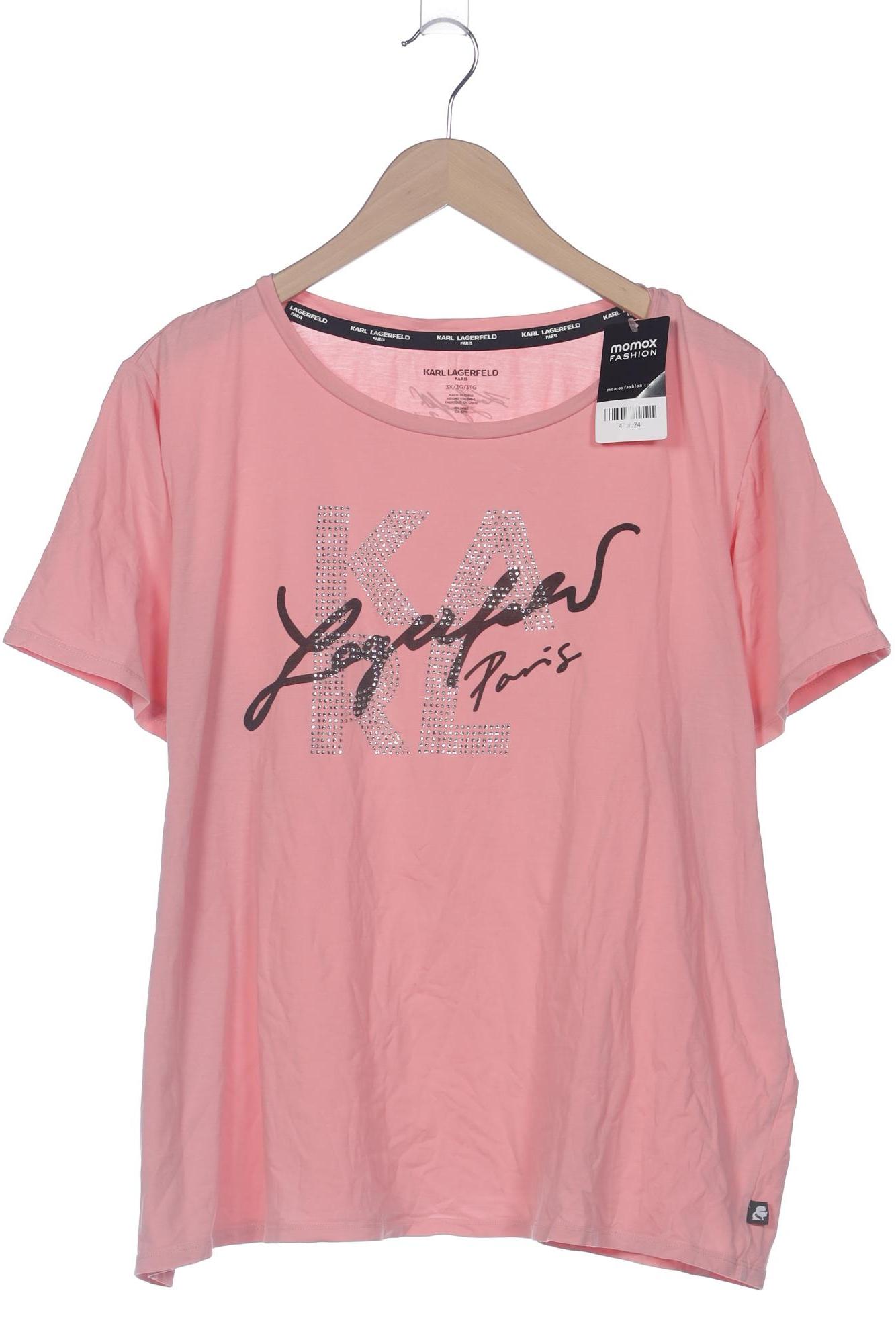 

Karl Lagerfeld Damen T-Shirt, pink, Gr. 48