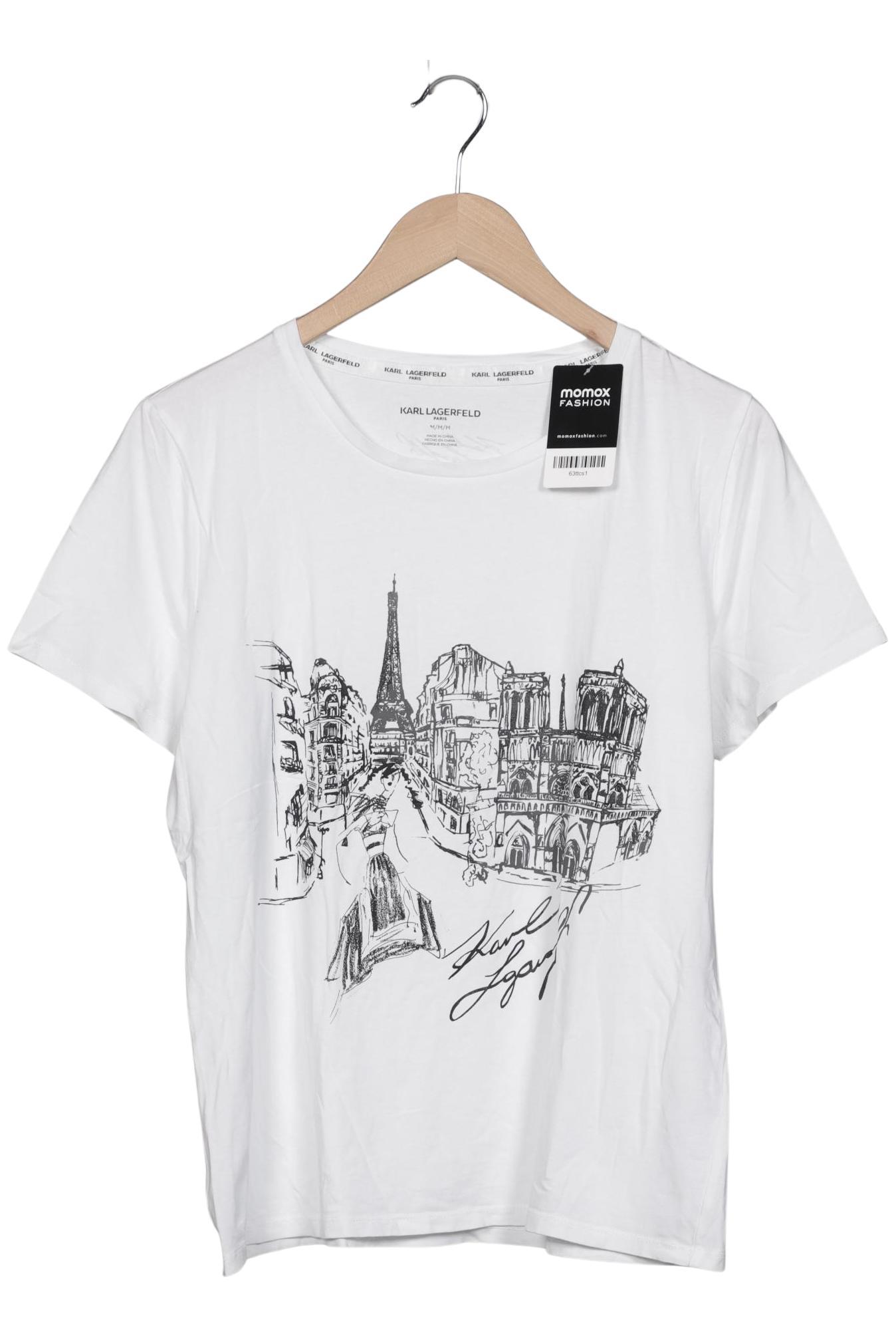 

Karl Lagerfeld Damen T-Shirt, weiß, Gr. 38