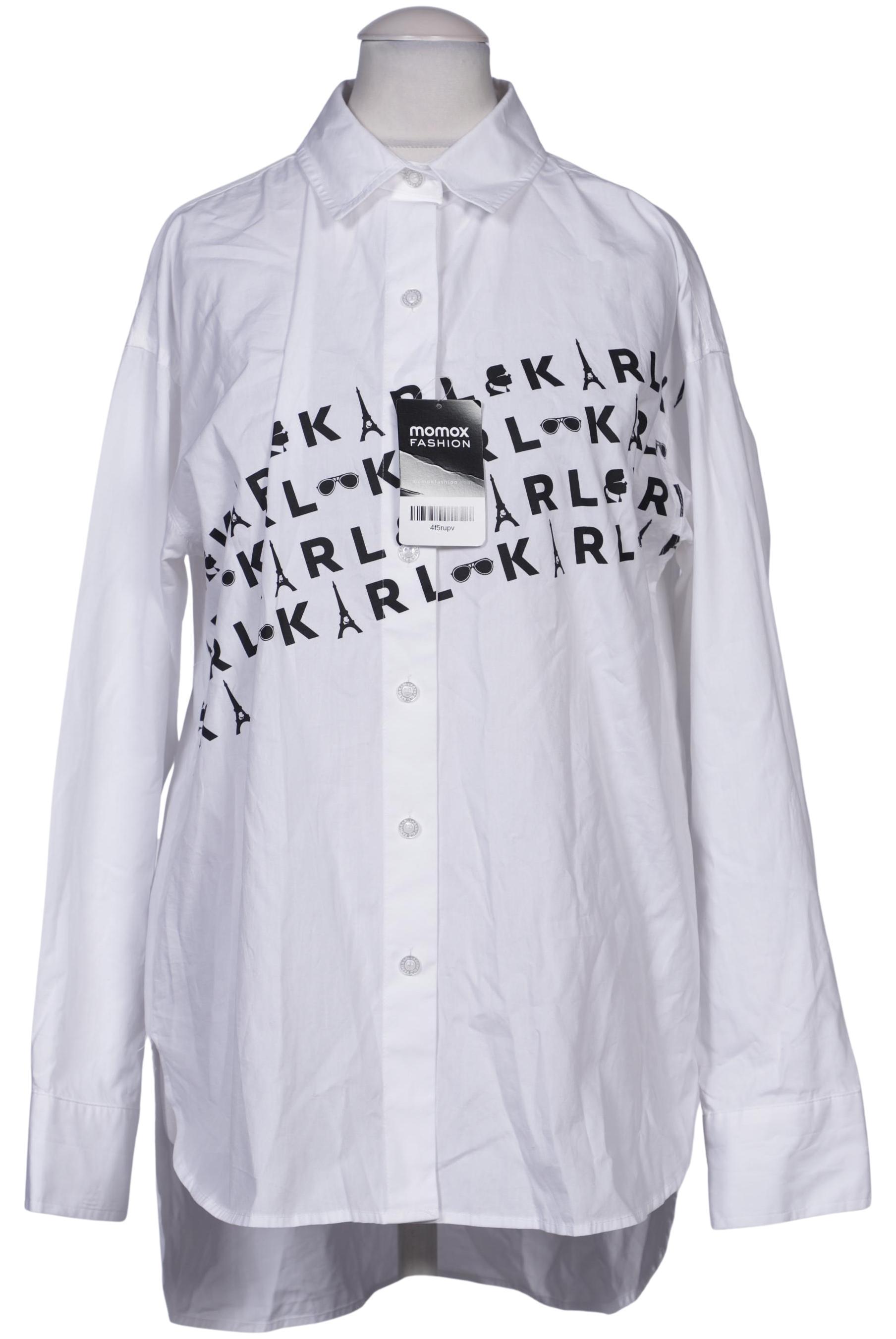 

Karl Lagerfeld Damen Bluse, weiß, Gr. 34