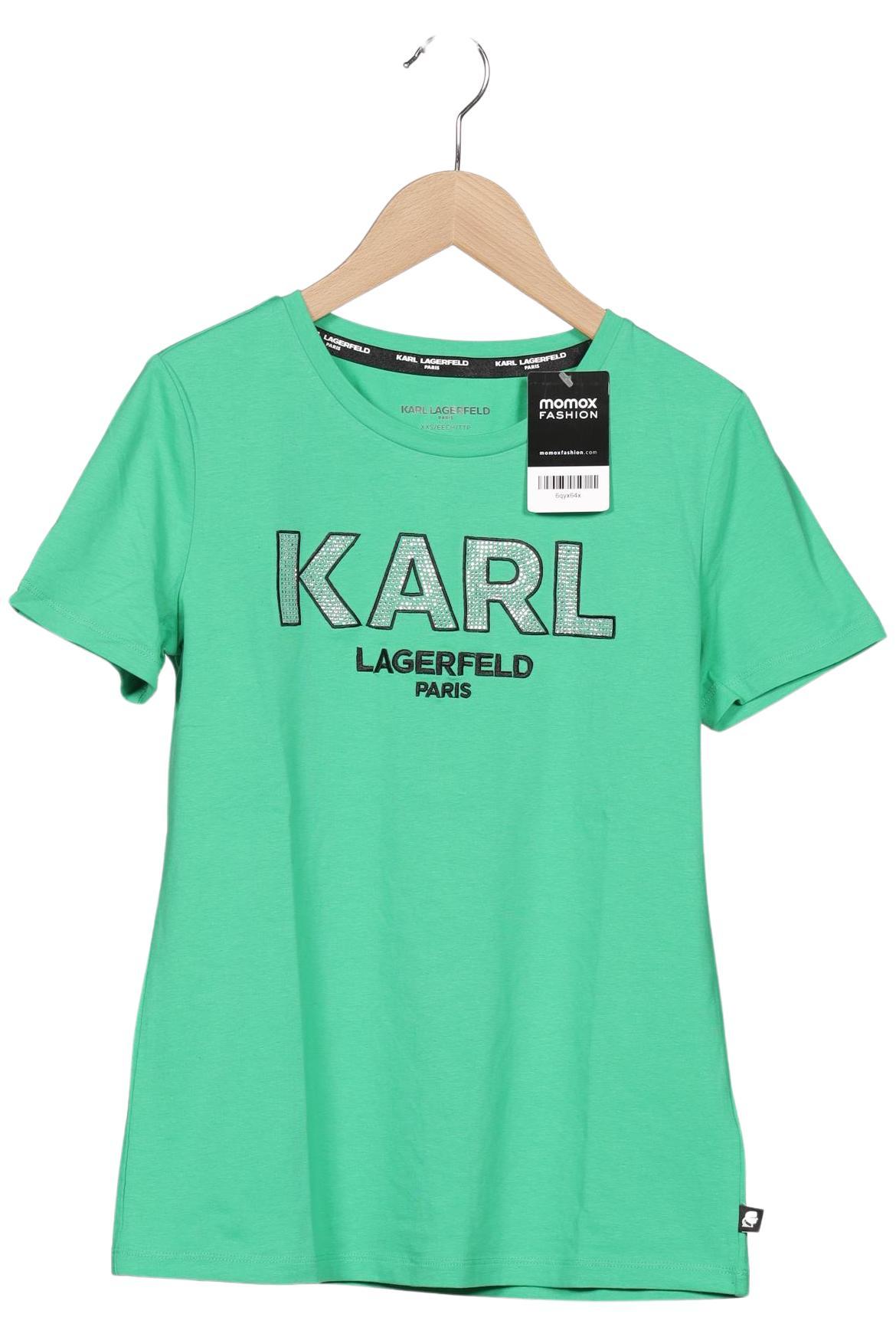 Thumbnail - Karl Lagerfeld Damen T-Shirt, grün, Gr. 32