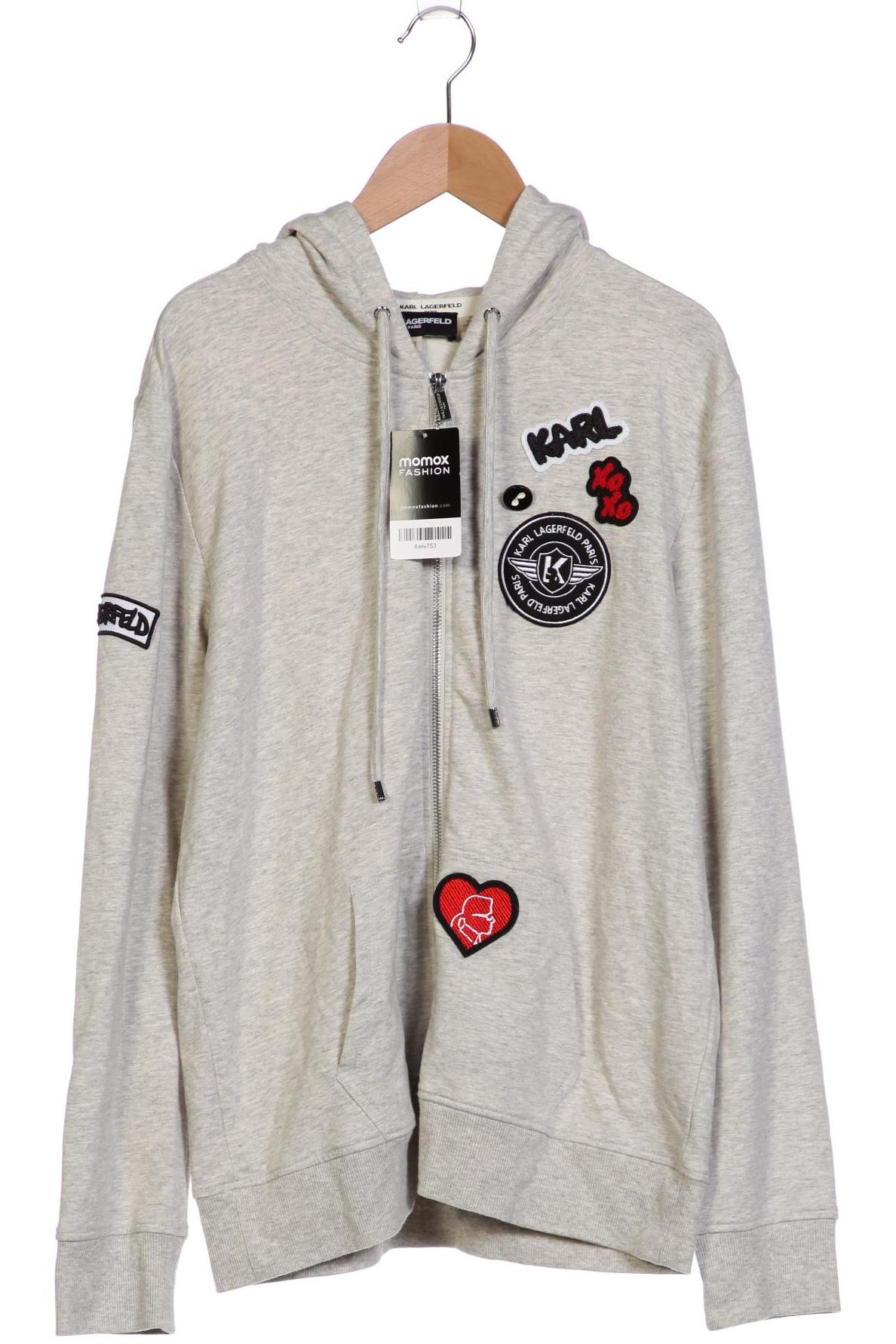 

Karl Lagerfeld Damen Kapuzenpullover, grau, Gr. 38