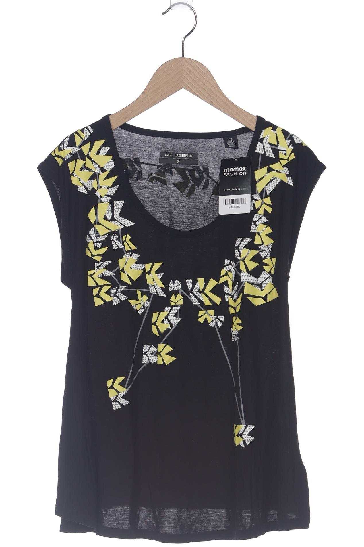 

Karl Lagerfeld Damen T-Shirt, schwarz, Gr. 40