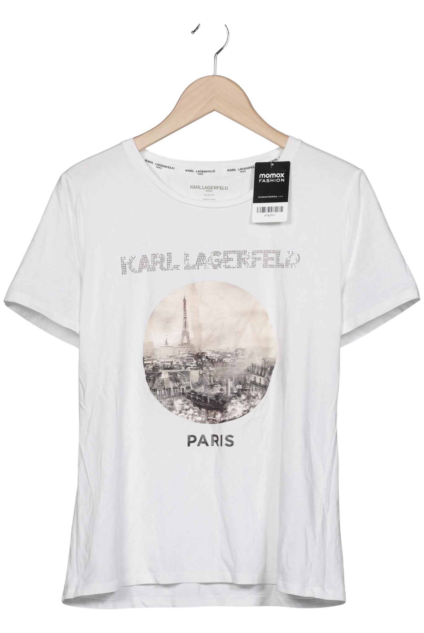 

Karl Lagerfeld Damen T-Shirt, weiß, Gr. 38