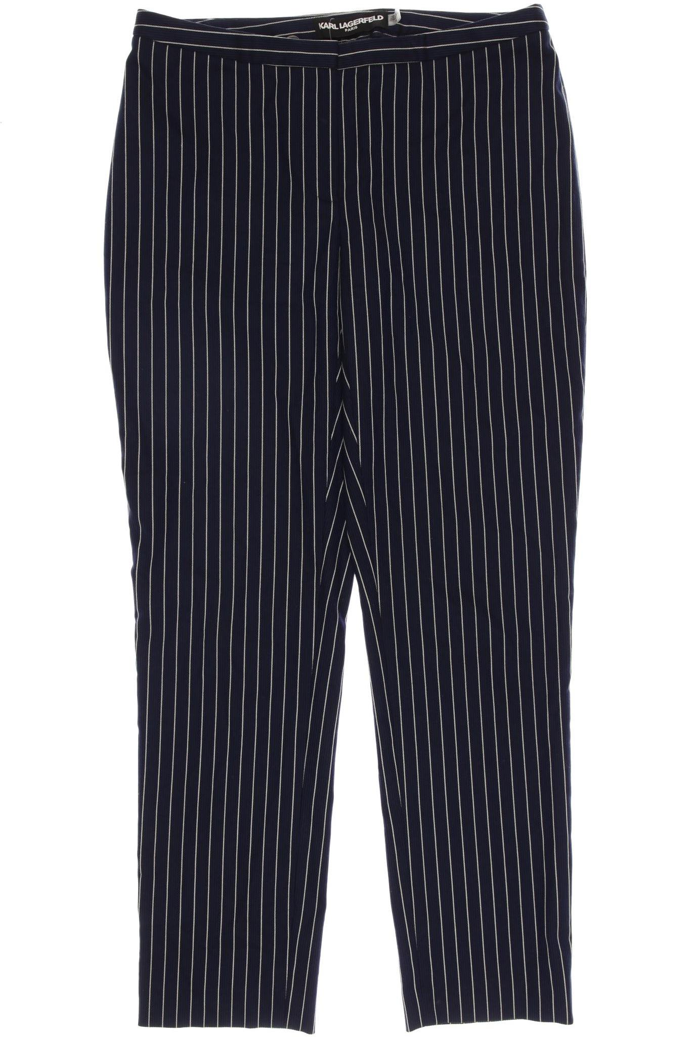 

Karl Lagerfeld Damen Stoffhose, marineblau, Gr. 0
