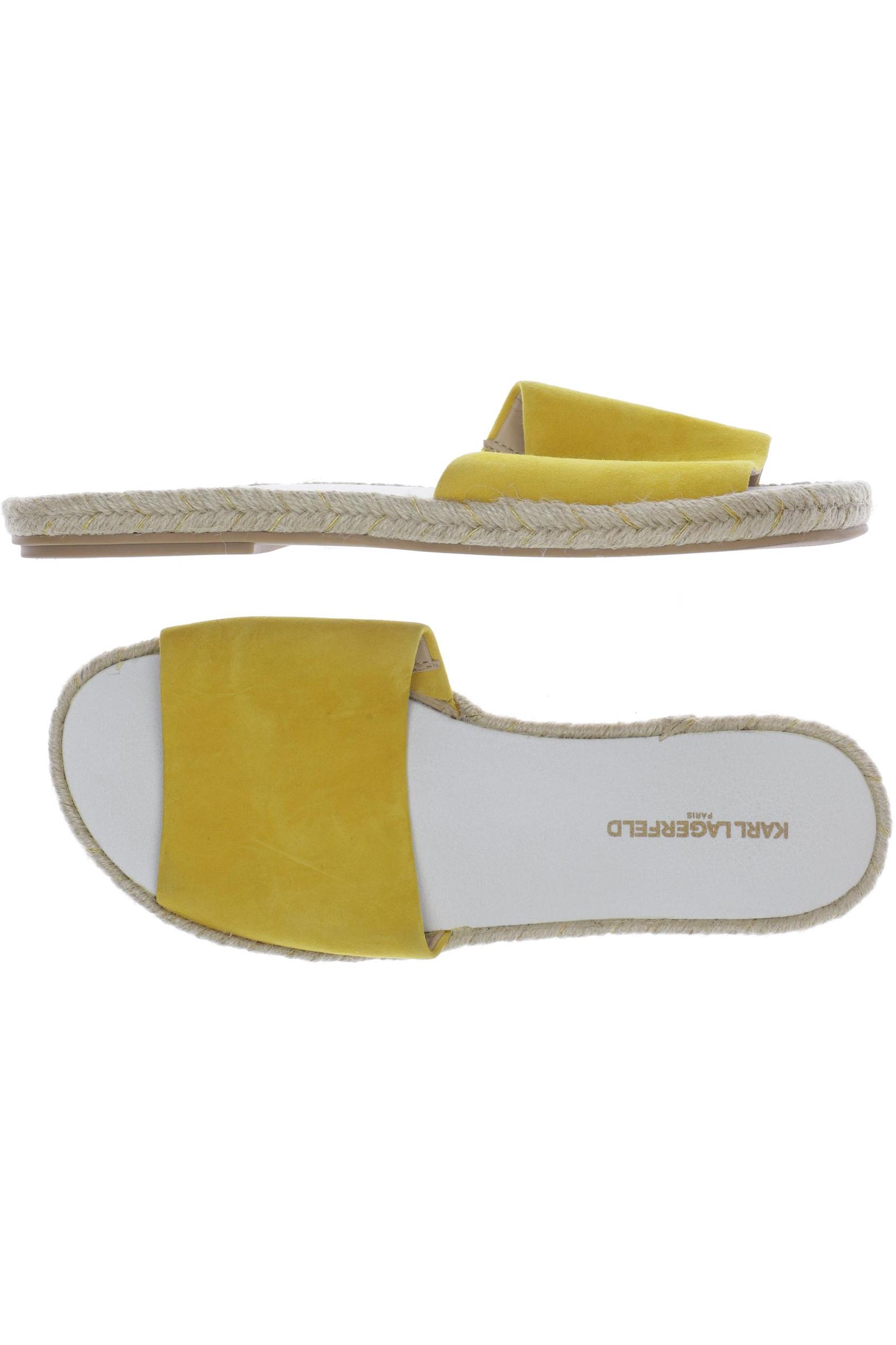 

Karl Lagerfeld Damen Sandale, gelb, Gr. 43
