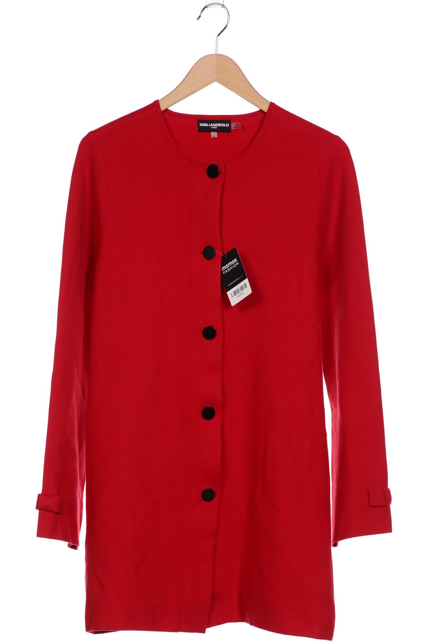 

Karl Lagerfeld Damen Strickjacke, rot, Gr. 34