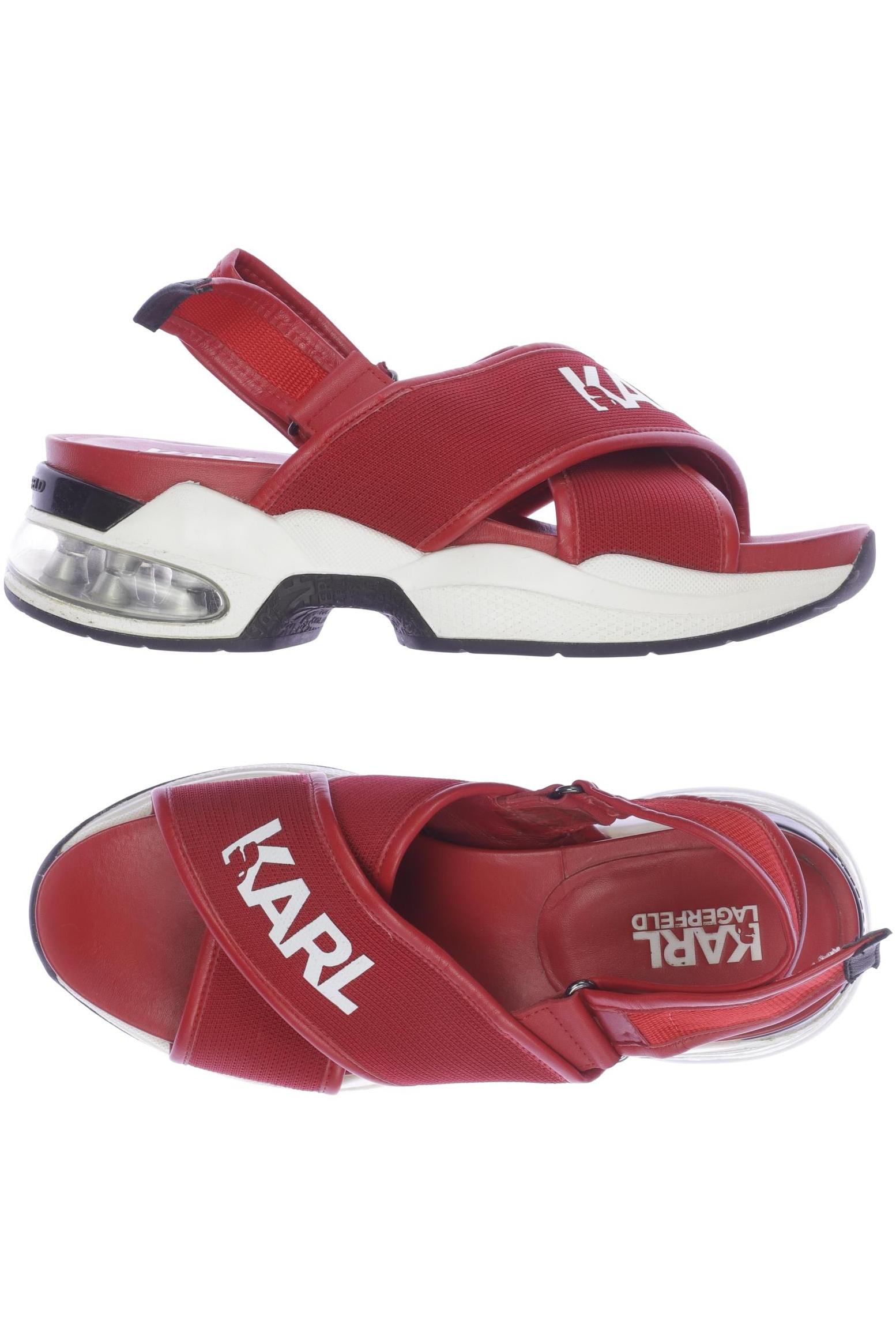 

Karl Lagerfeld Damen Sandale, rot, Gr. 39