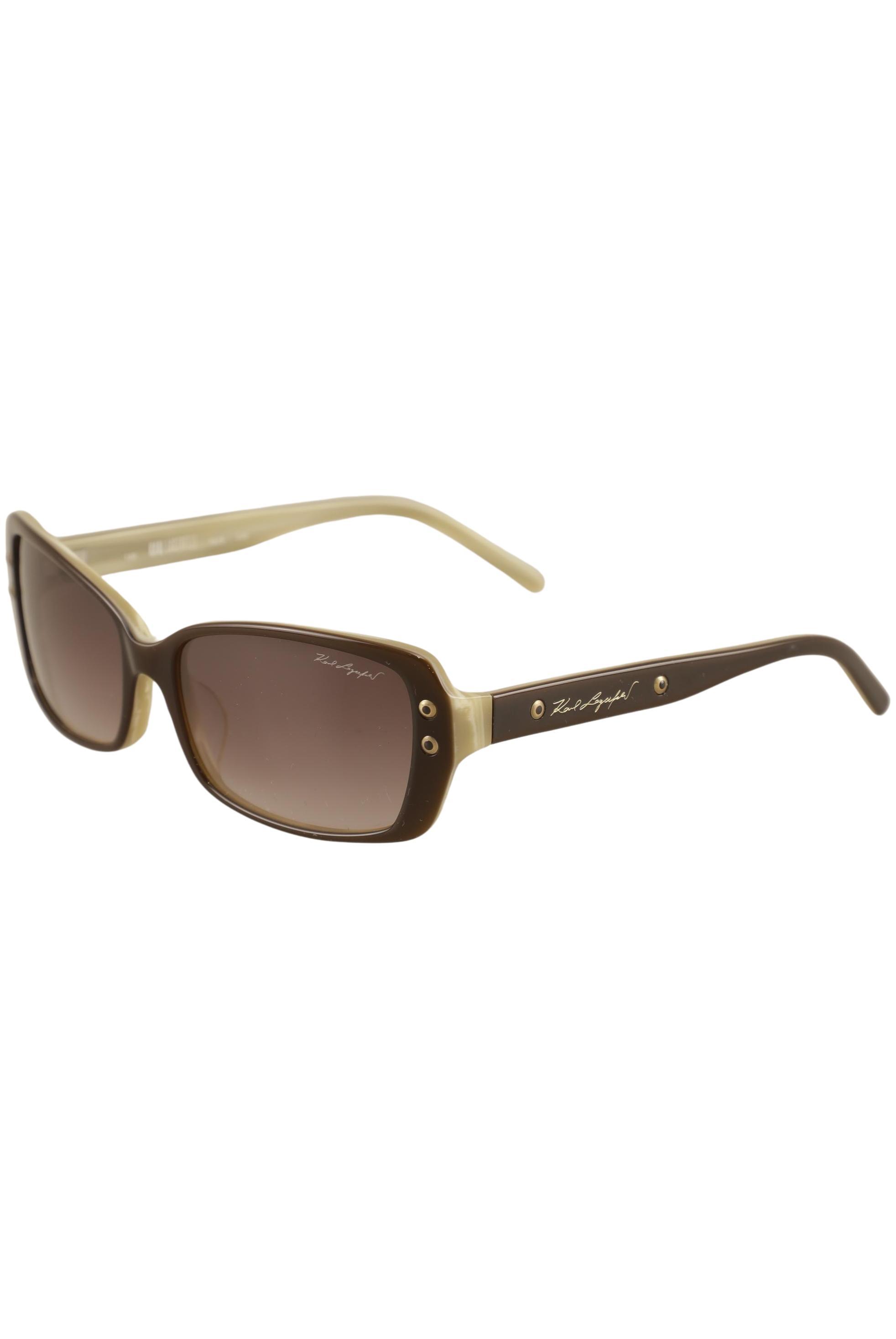 

Karl Lagerfeld Damen Sonnenbrille, braun, Gr.