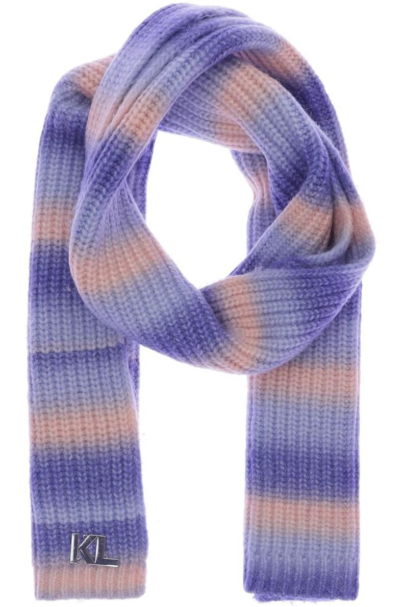 

Karl Lagerfeld Damen Schal, blau, Gr.