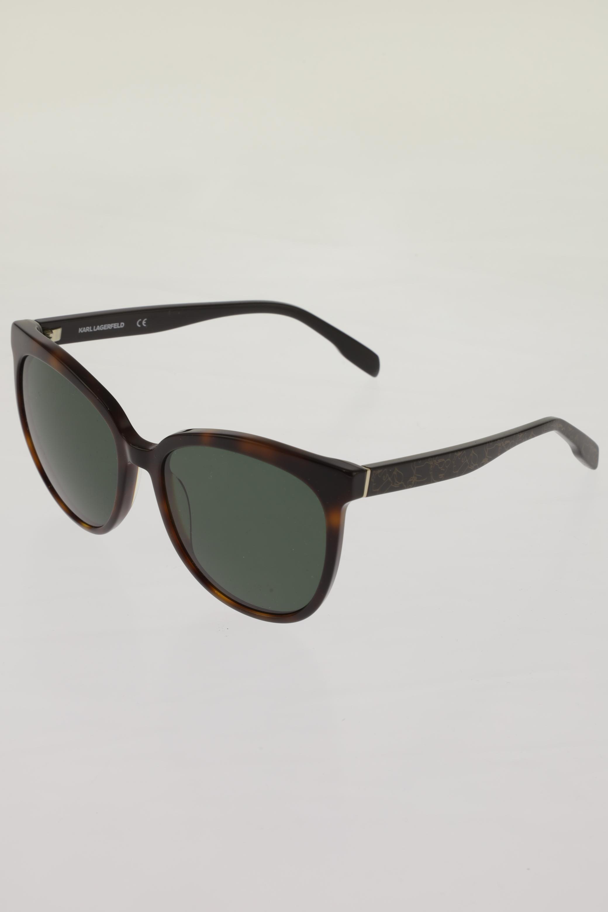 

Karl Lagerfeld Damen Sonnenbrille, braun, Gr.