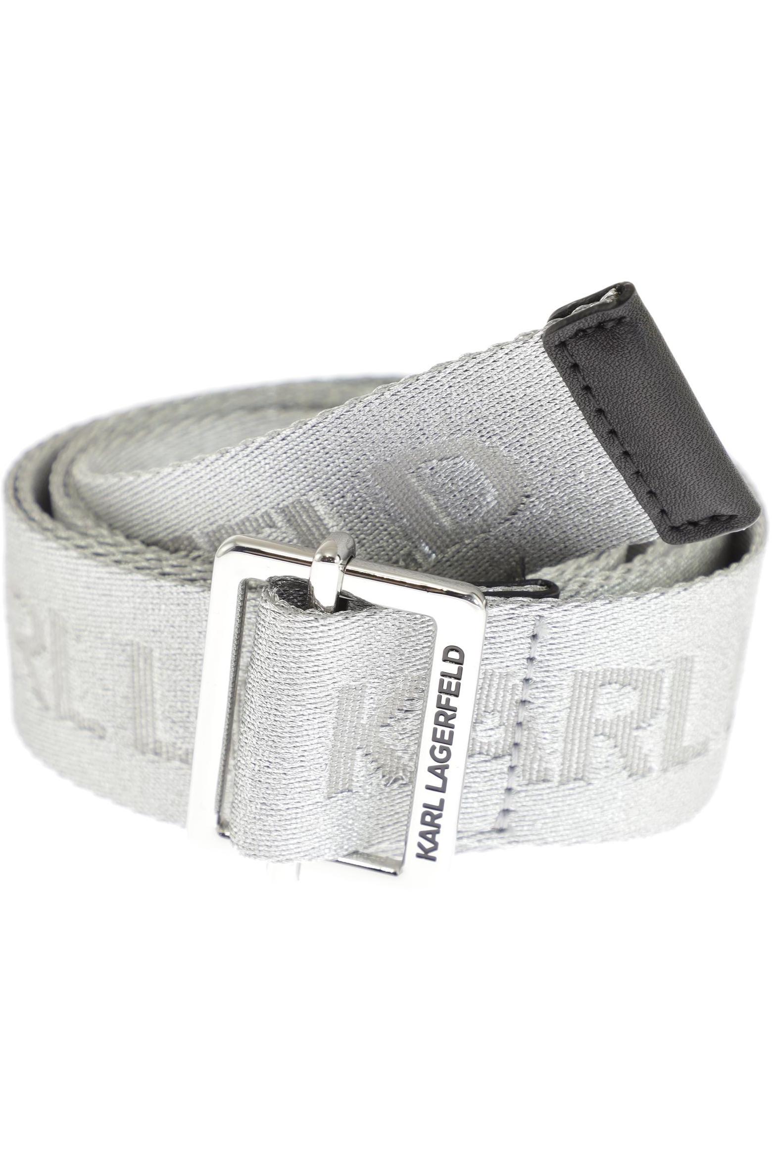 

Karl Lagerfeld Damen Gürtel, grau, Gr. 130
