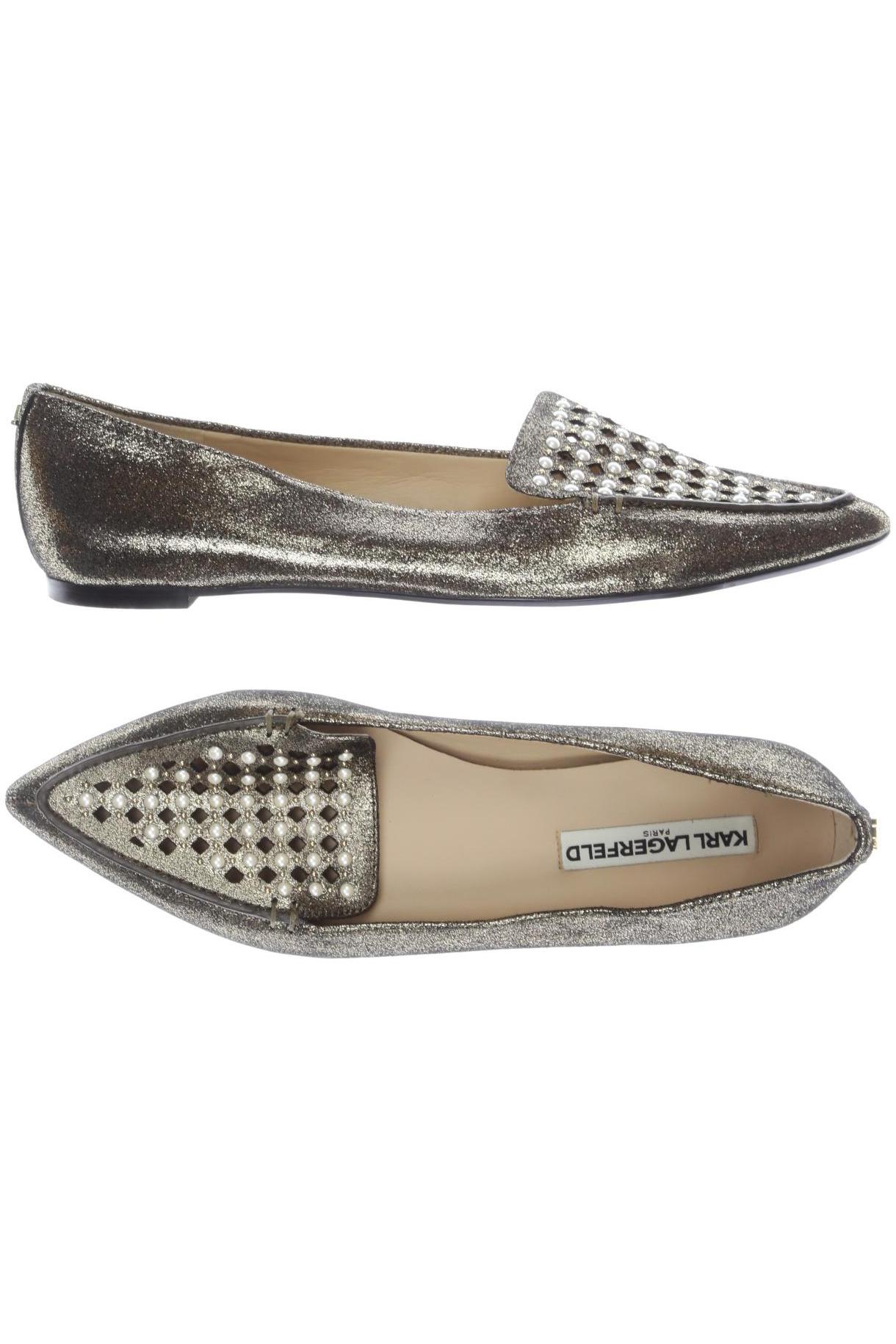 

Karl Lagerfeld Damen Ballerinas, beige, Gr. 39