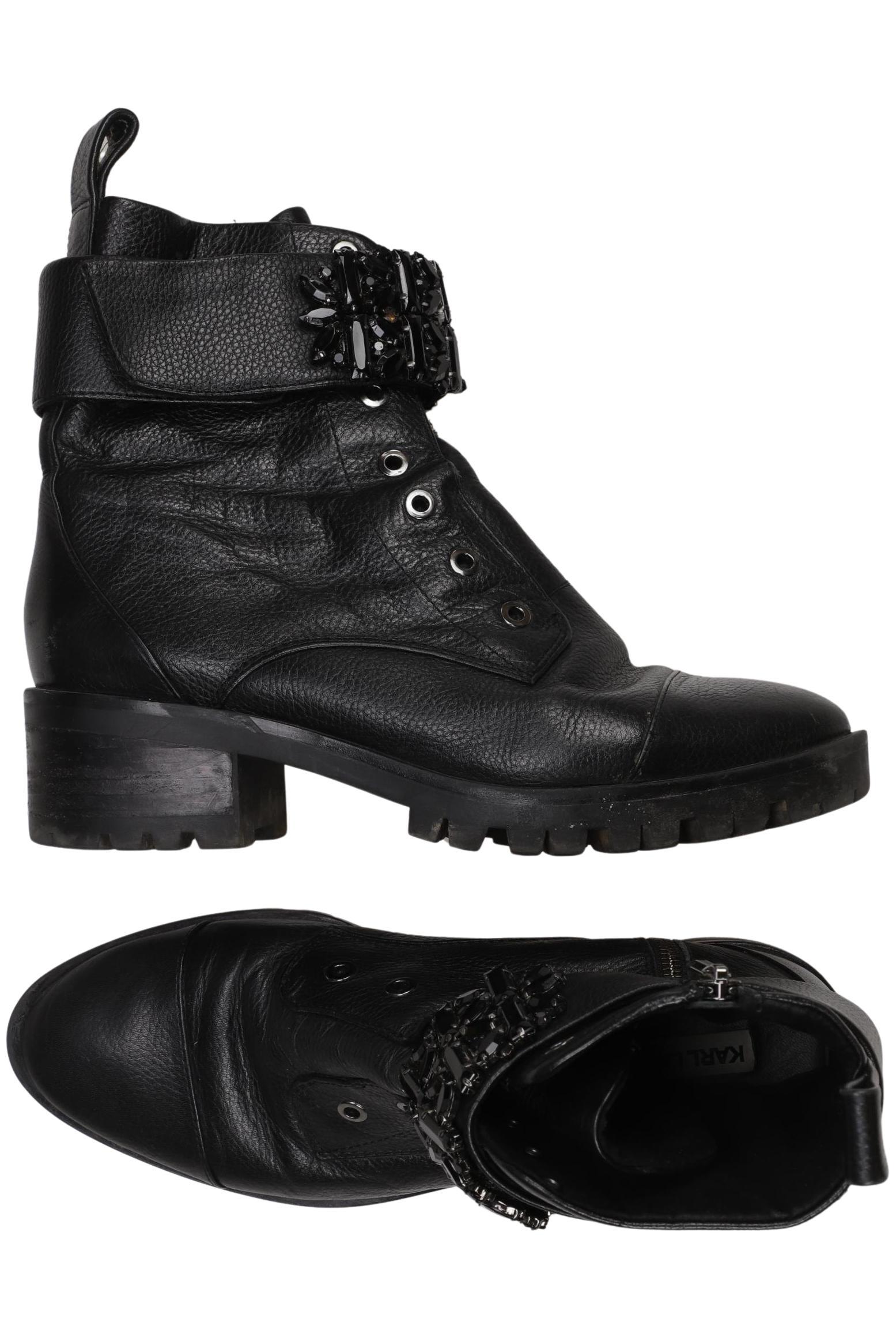 

Karl Lagerfeld Damen Stiefelette, schwarz, Gr. 39
