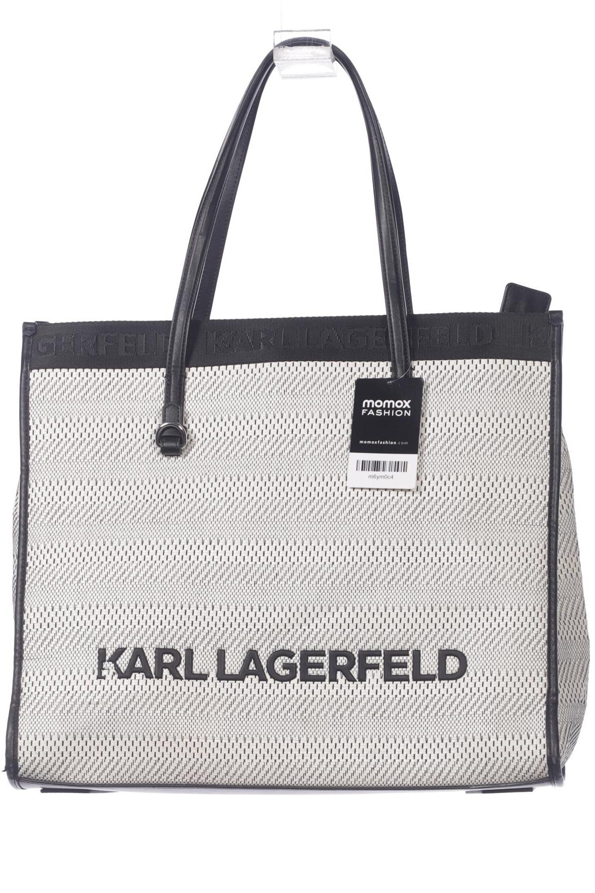 

Karl Lagerfeld Damen Handtasche, weiß, Gr.