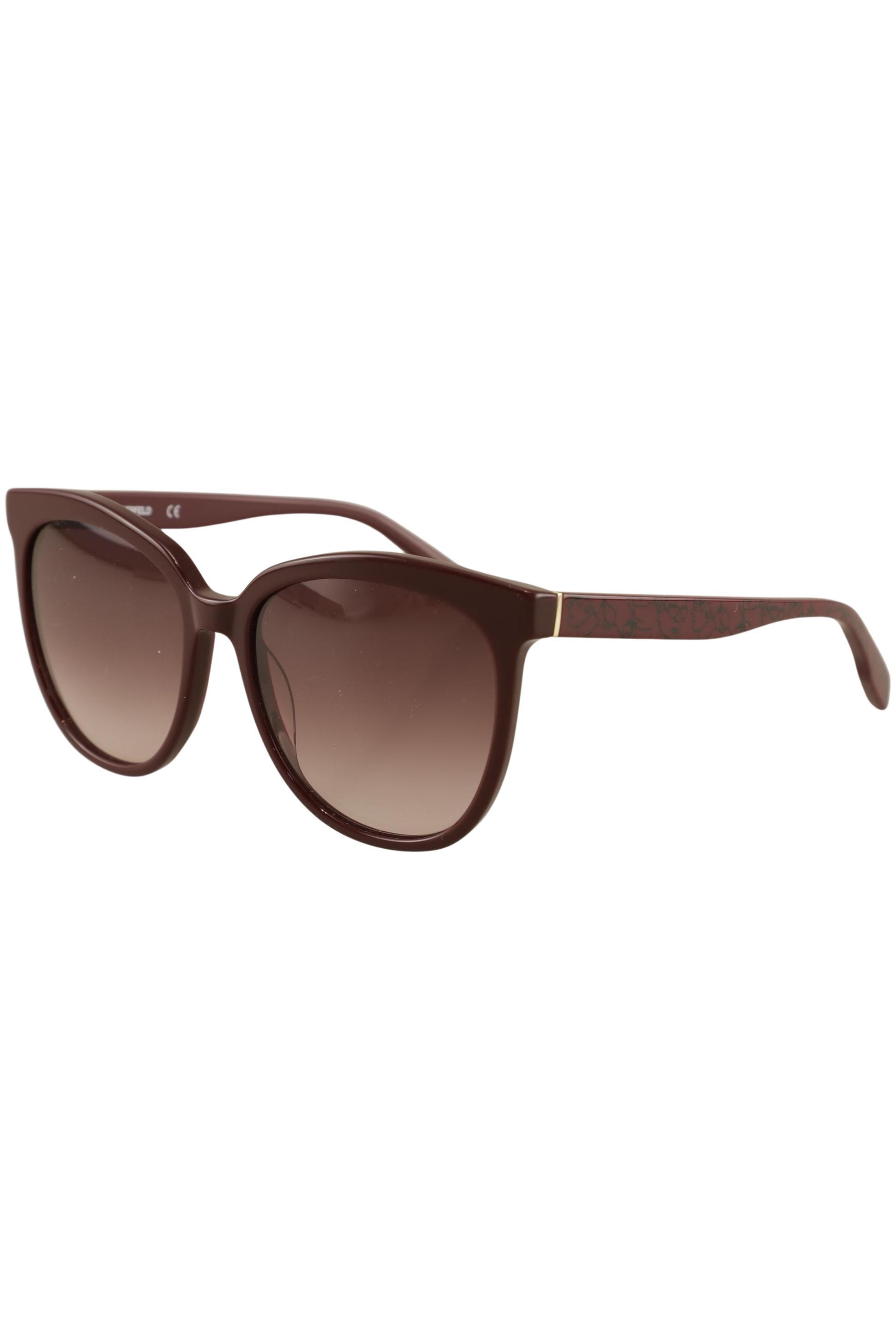 

Karl Lagerfeld Damen Sonnenbrille, bordeaux, Gr.