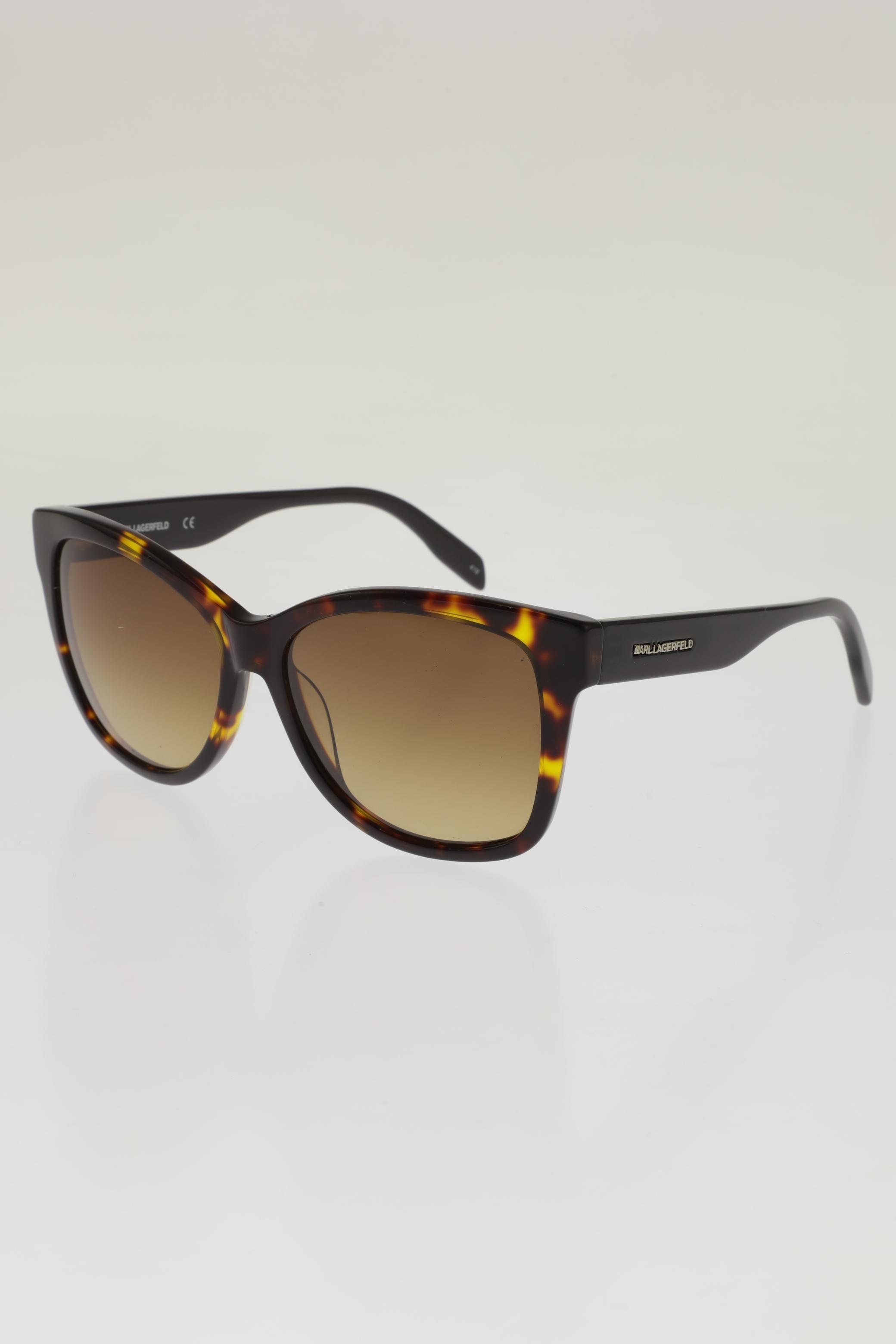 

Karl Lagerfeld Damen Sonnenbrille, braun, Gr.