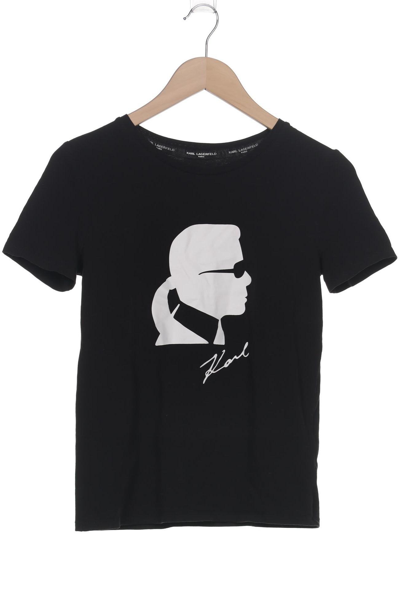 

Karl Lagerfeld Damen T-Shirt, schwarz, Gr. 32