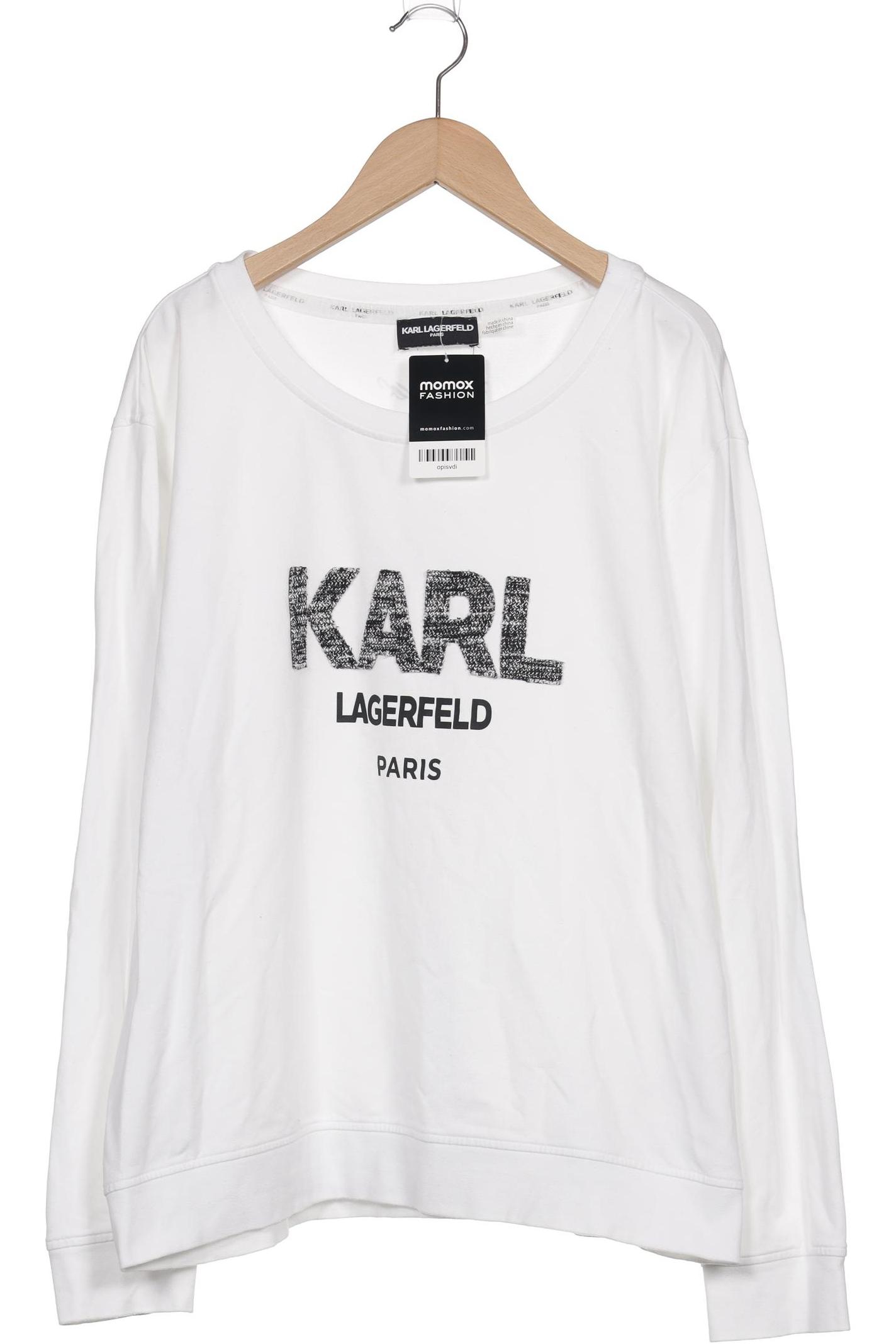 

Karl Lagerfeld Damen Sweatshirt, weiß, Gr. 46