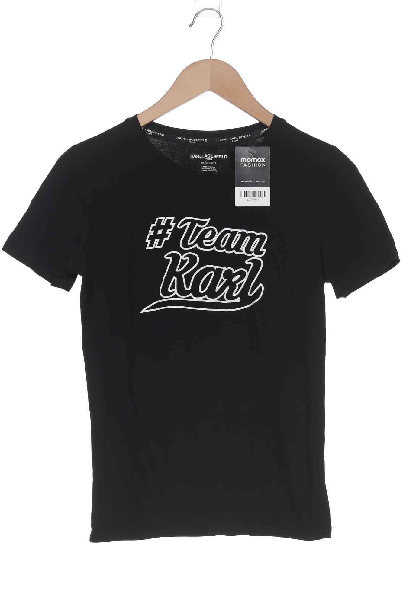 

Karl Lagerfeld Damen T-Shirt, schwarz, Gr. 34