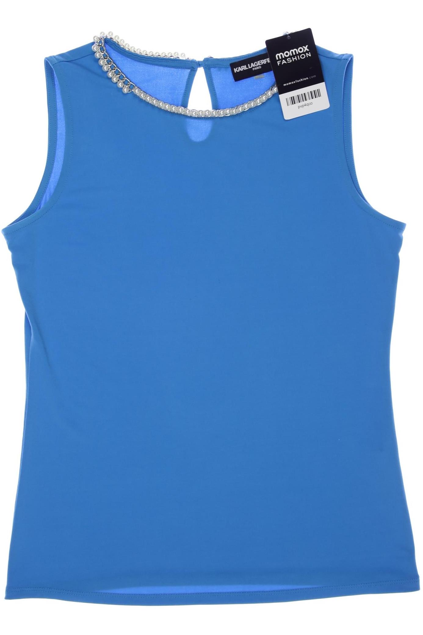 

Karl Lagerfeld Damen Top, blau, Gr. 34
